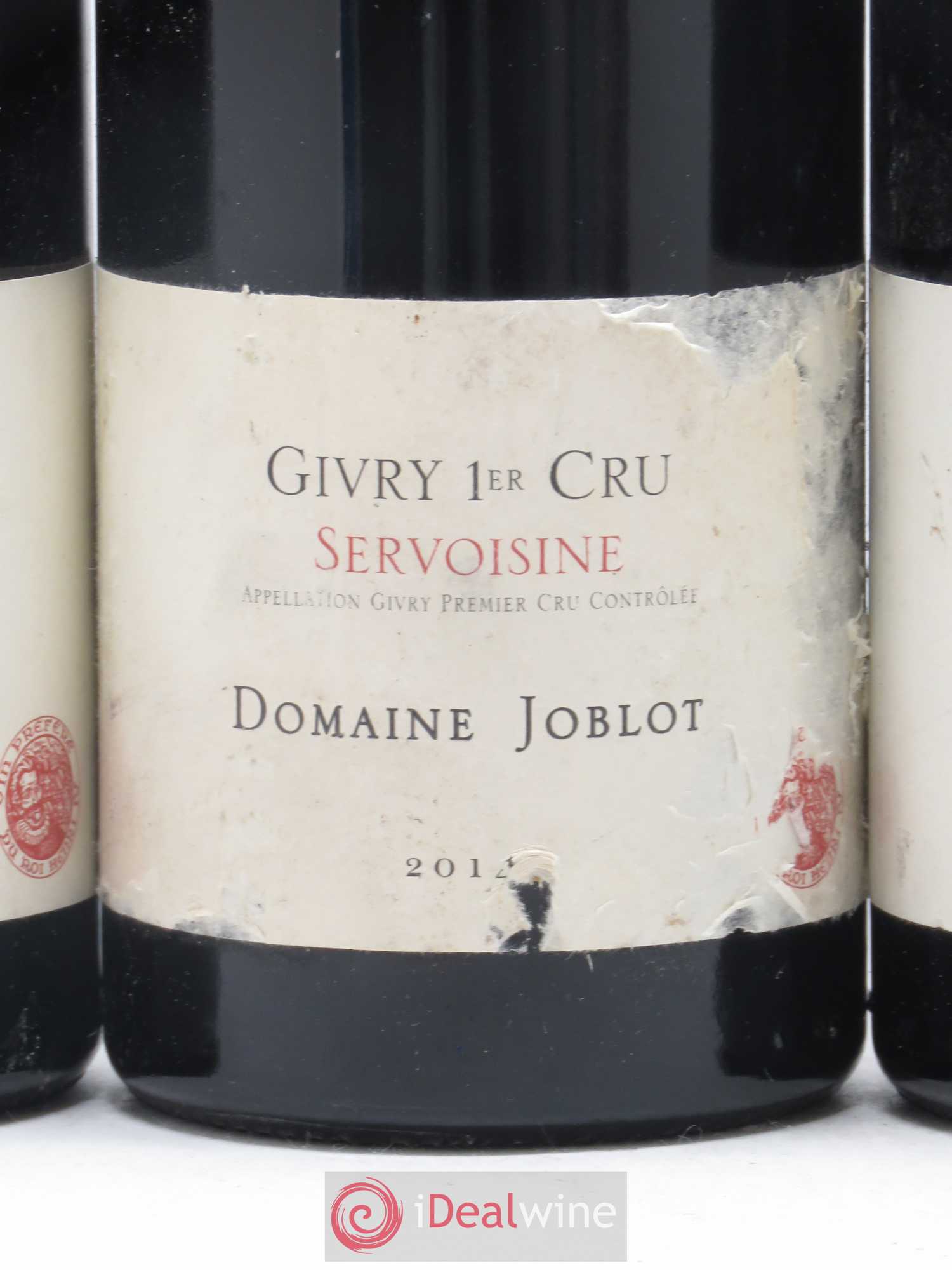 Givry 1er Cru Servoisine Joblot (Domaine) 2014 - Lot de 3 bouteilles - 1
