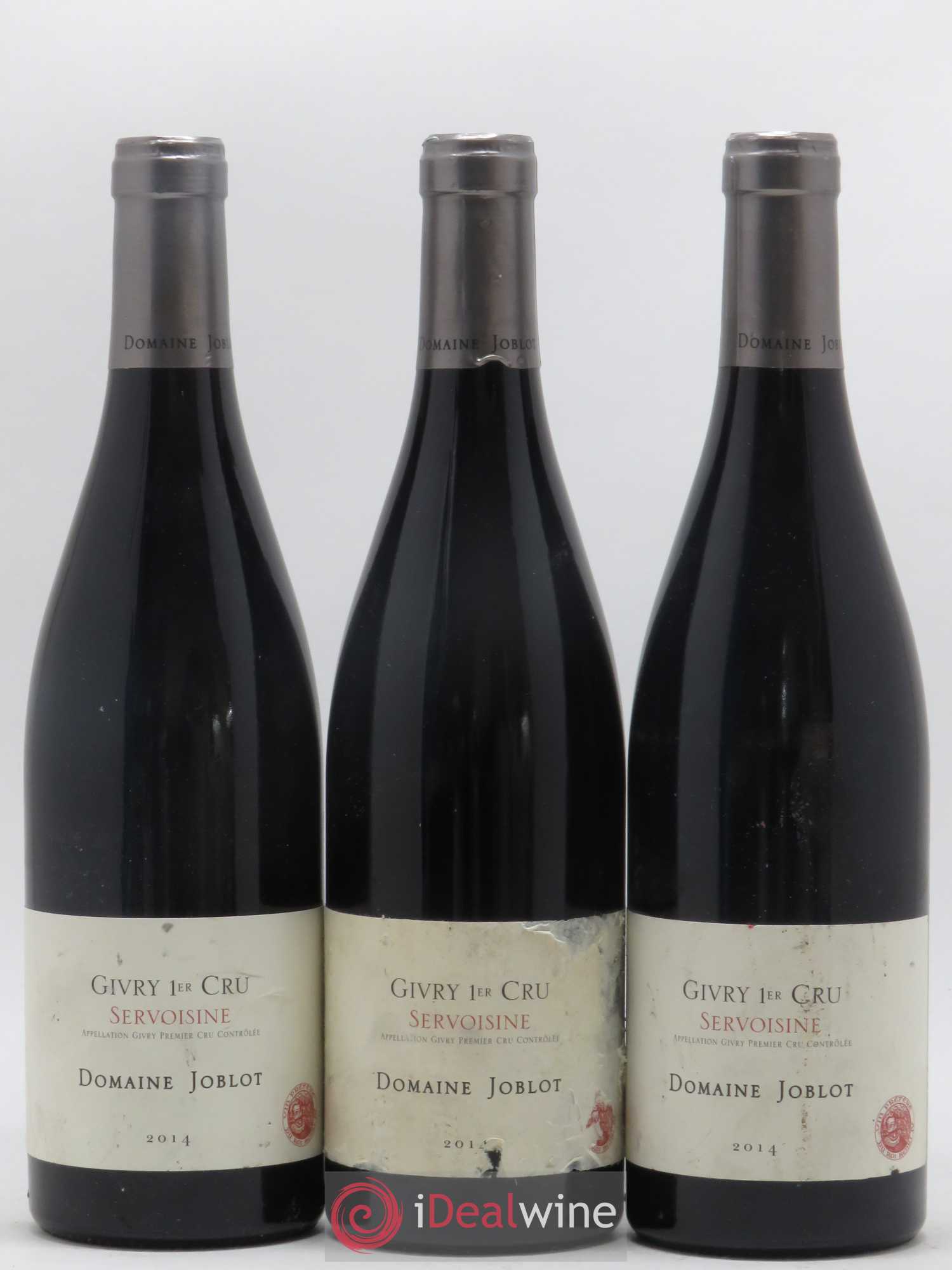 Givry 1er Cru Servoisine Joblot (Domaine) 2014 - Lot de 3 bouteilles - 0