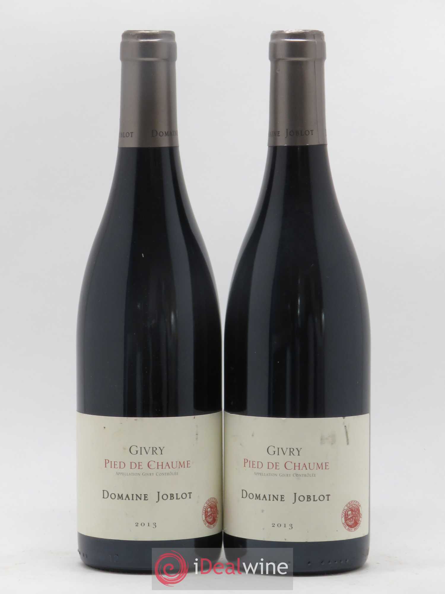 Givry Pied de Chaume Joblot (Domaine) 2013 - Lot de 2 bouteilles - 0