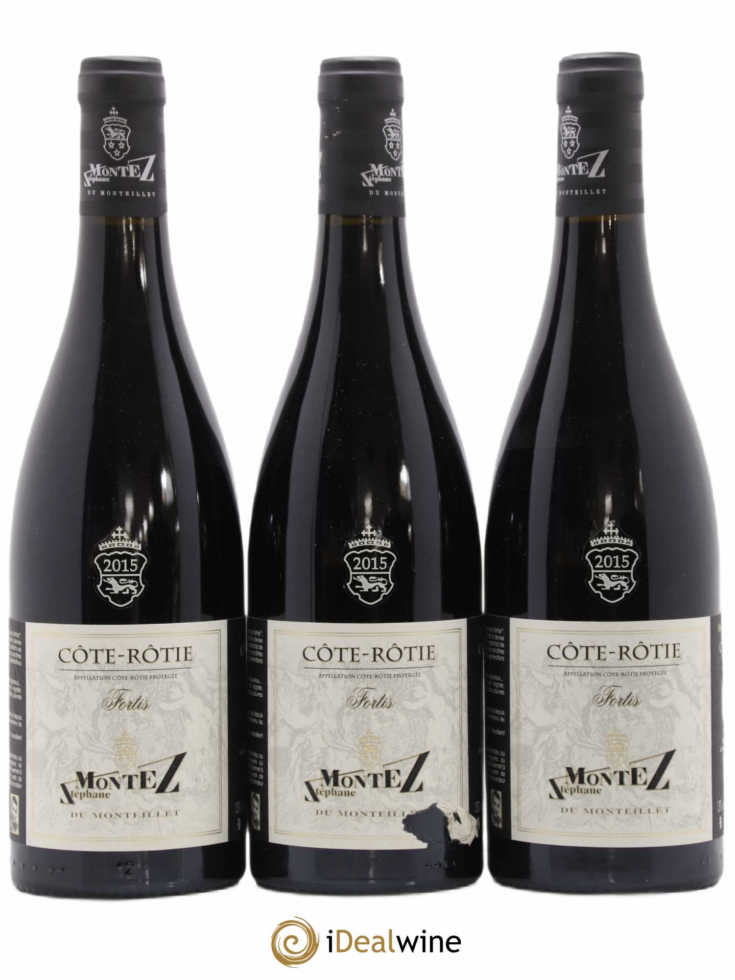 Côte-Rôtie Fortis Monteillet (Domaine du) - Stéphane Montez 2015 - Lot de 3 bouteilles - 0