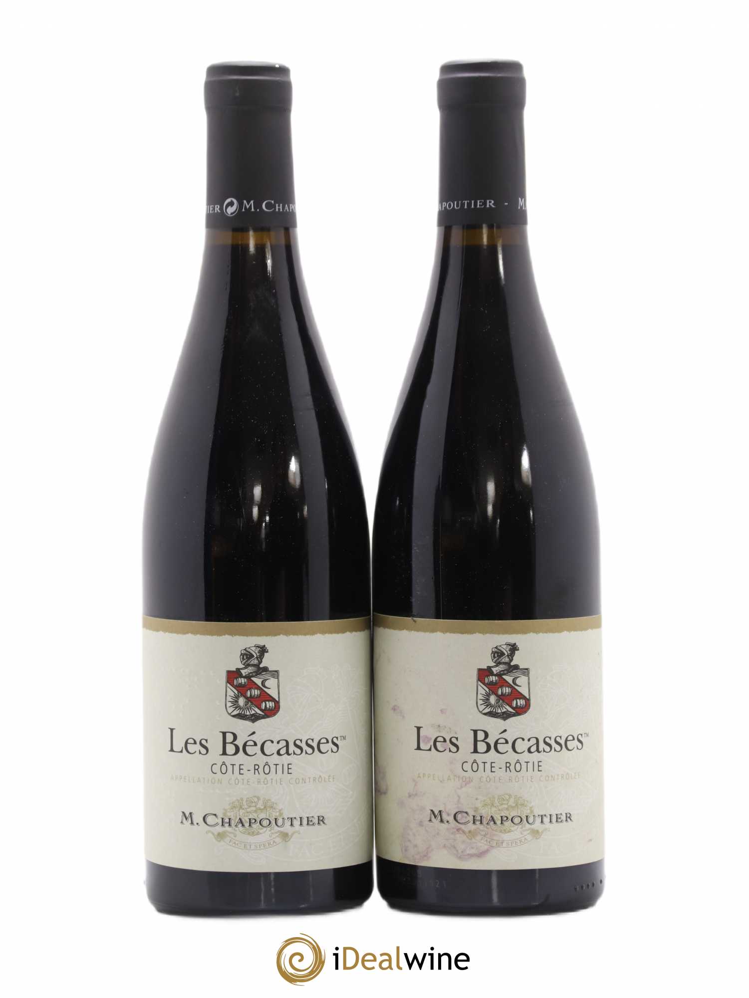 Côte-Rôtie Les Bécasses Chapoutier 2013 - Lot de 2 bouteilles - 0