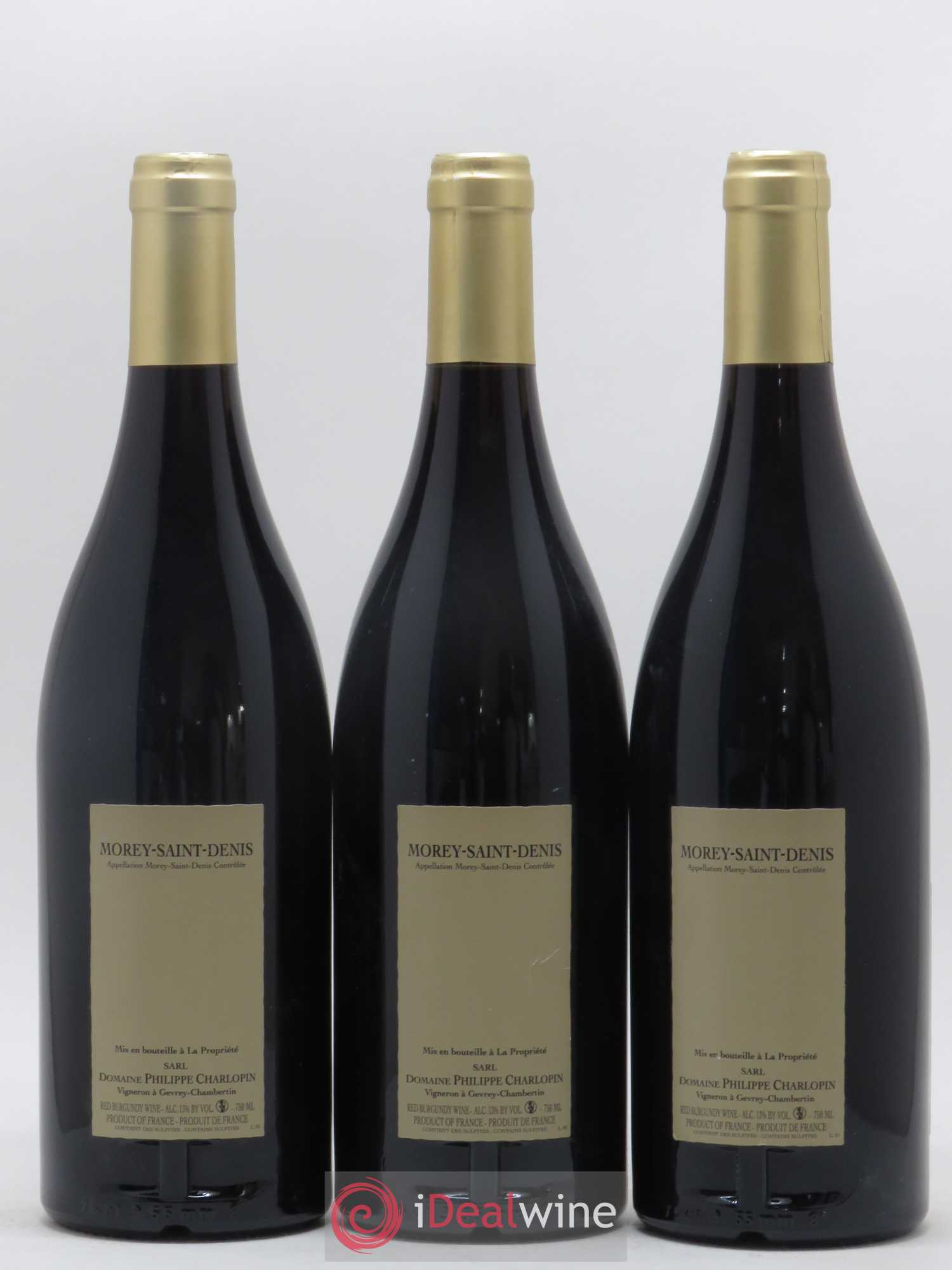Morey-Saint-Denis Domaine Philippe Charlopin 2014 - Lot de 3 bouteilles - 1