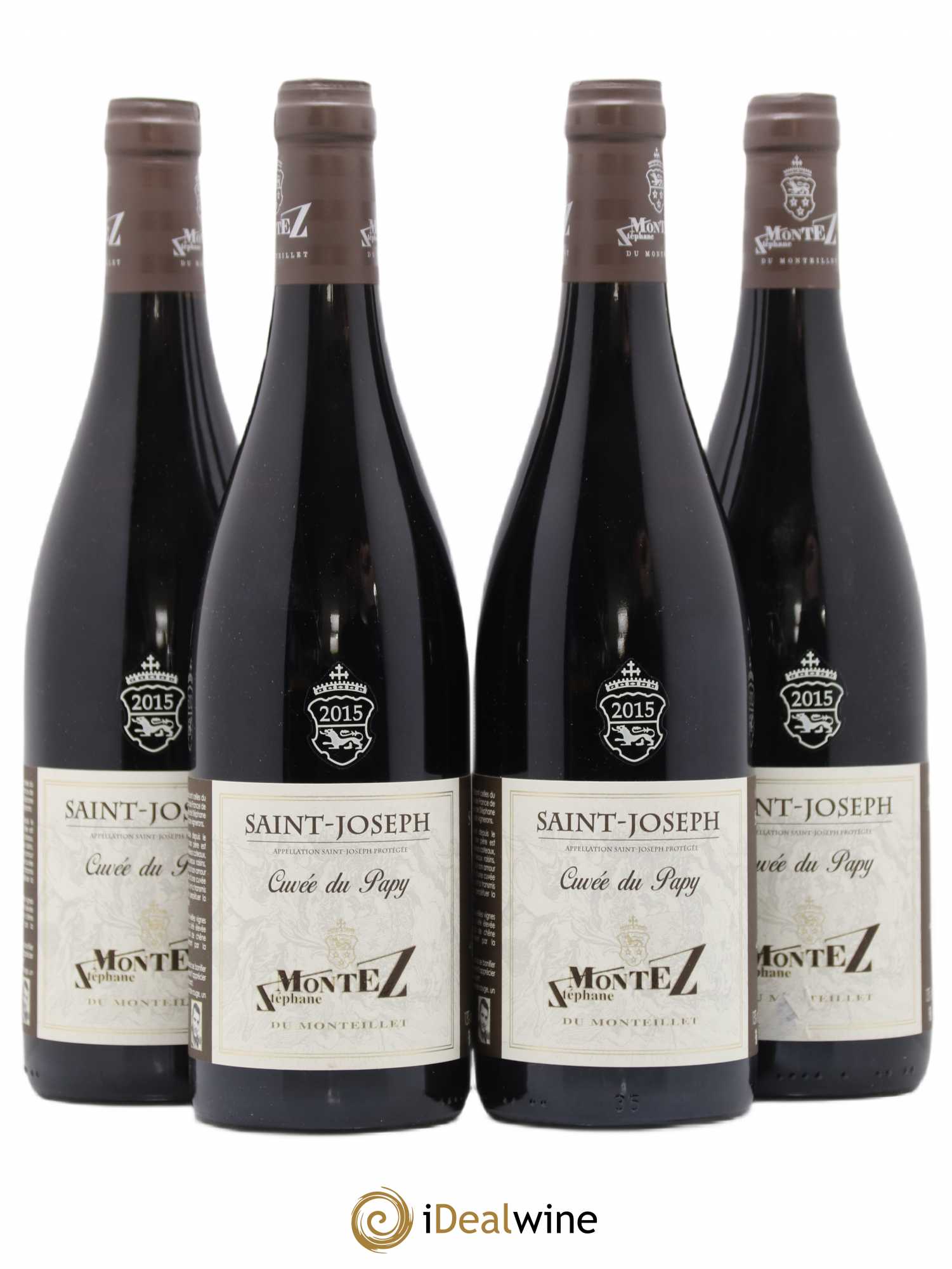Saint-Joseph Cuvée du Papy Monteillet (Domaine du) - Stéphane Montez 2015 - Lot de 4 bouteilles - 0