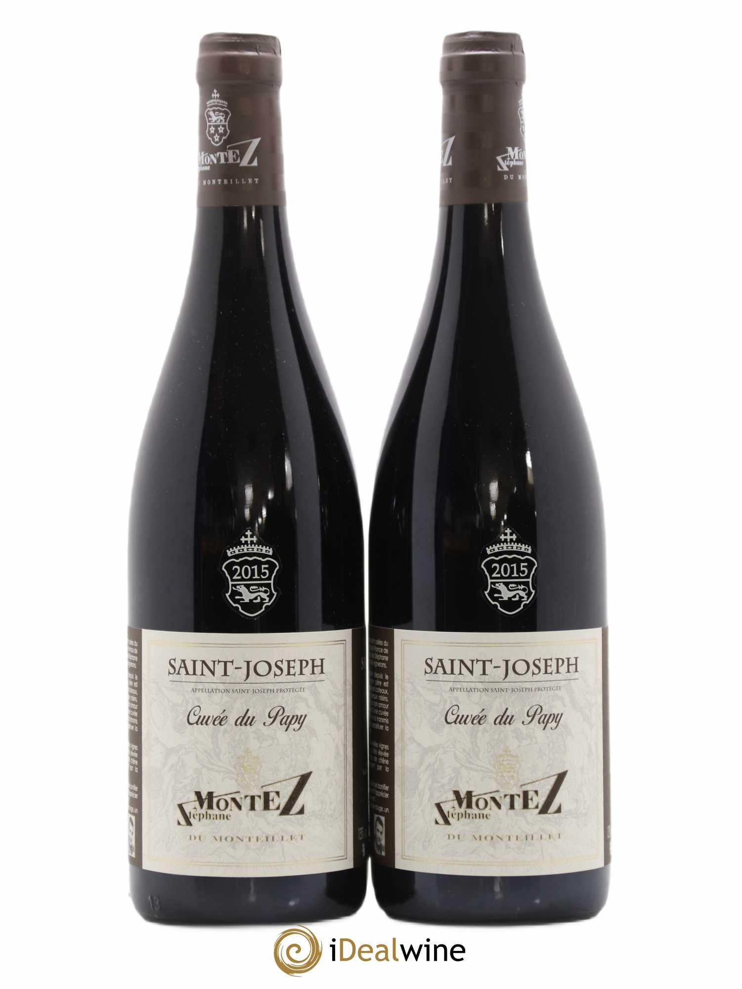 Saint-Joseph Cuvée du Papy Monteillet (Domaine du) - Stéphane Montez 2015 - Lot de 2 bouteilles - 0