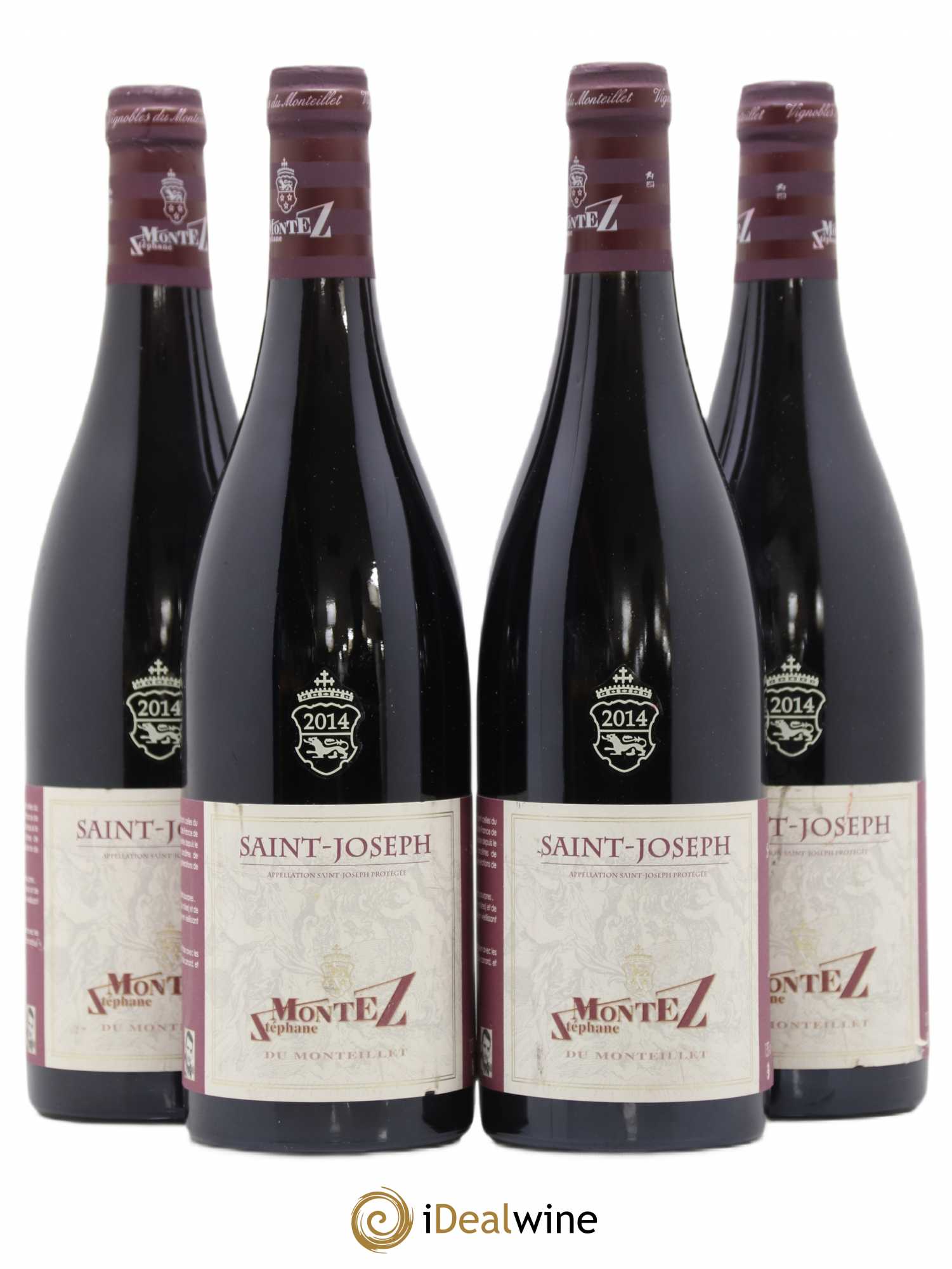Saint-Joseph Monteillet (Domaine du) - Stéphane Montez 2014 - Lot de 4 bouteilles - 0
