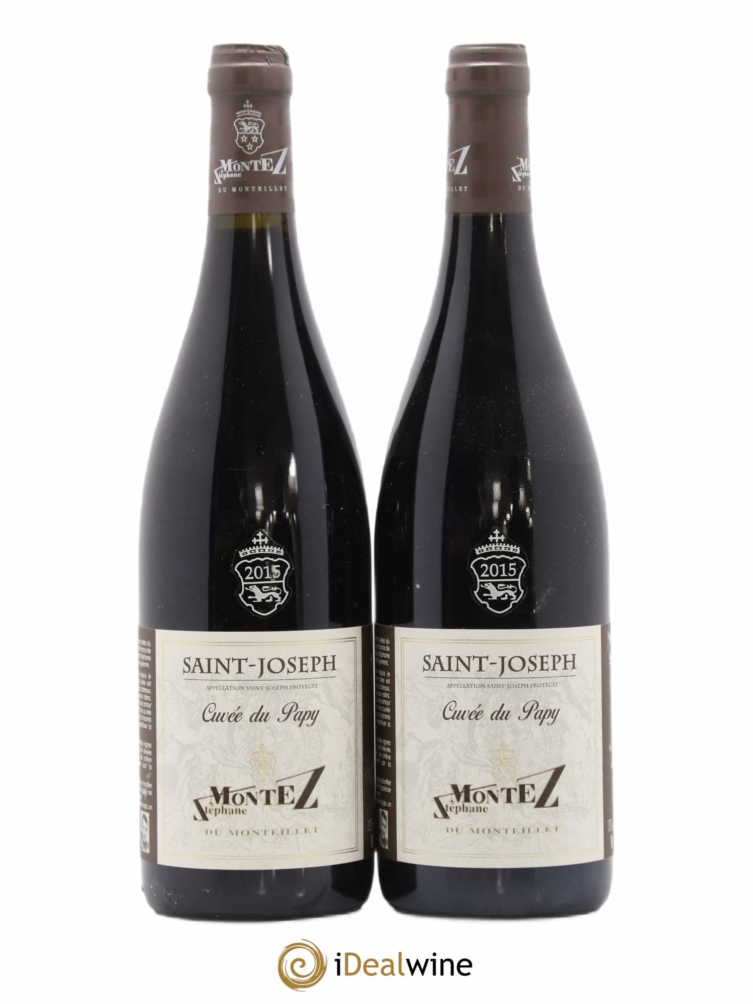 Saint-Joseph Cuvée du Papy Monteillet (Domaine du) - Stéphane Montez 2015 - Lot de 2 bouteilles - 0