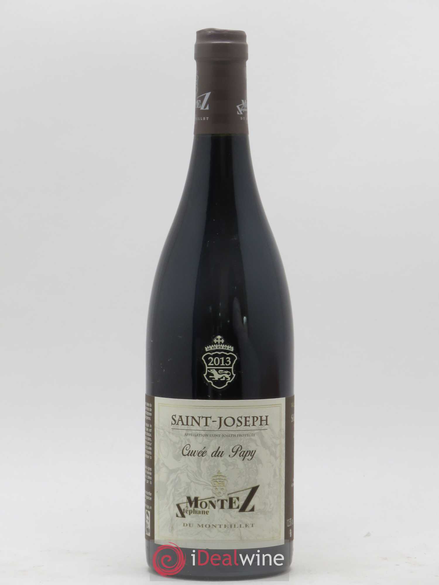 Saint-Joseph Cuvée du Papy Monteillet (Domaine du) - Stéphane Montez 2013 - Lot de 1 bouteille - 0