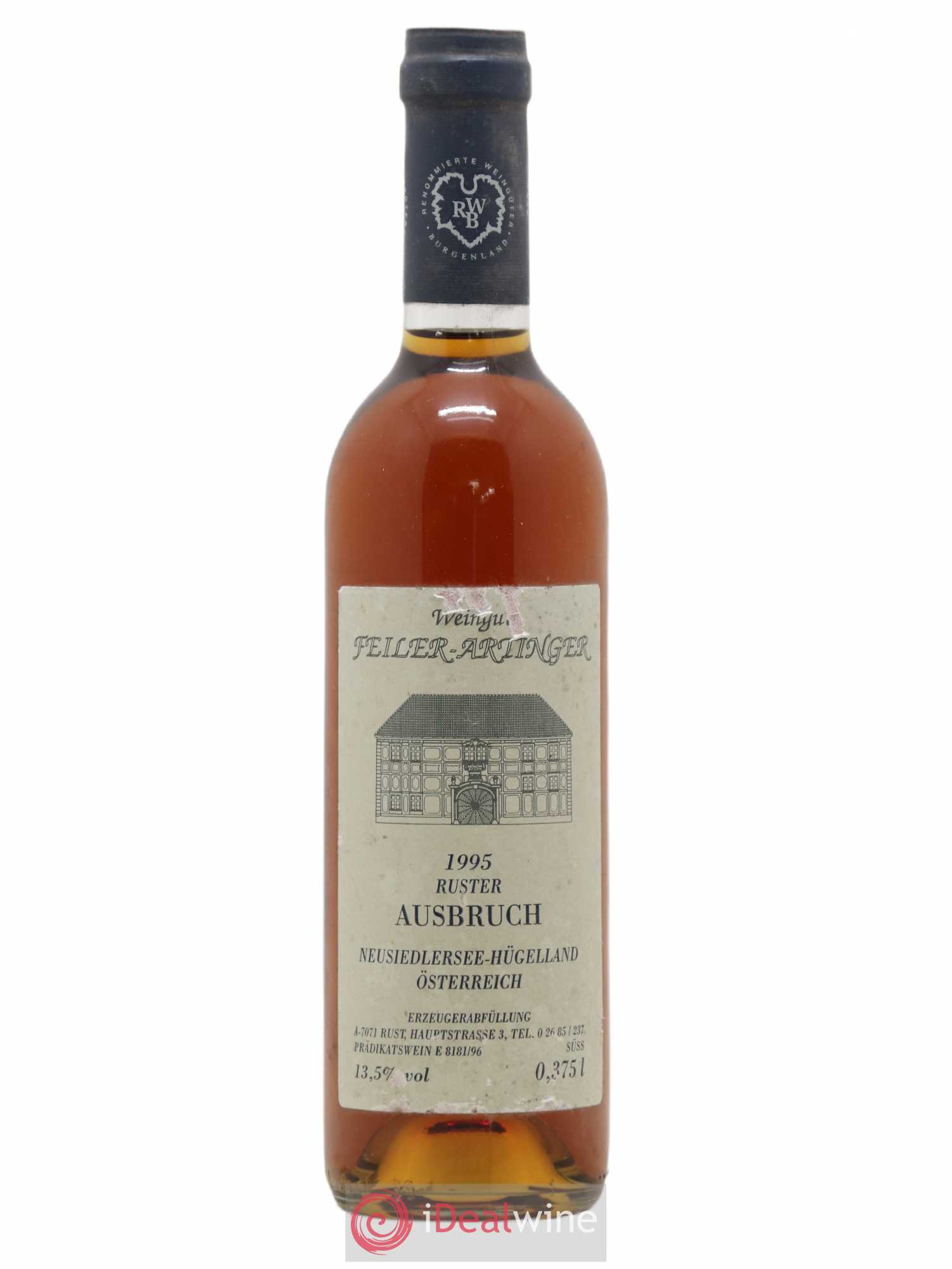 Autriche Ruster Ausbruch Feiler-Artinger 1995 - Posten von 1 Demi-Flasche - 0