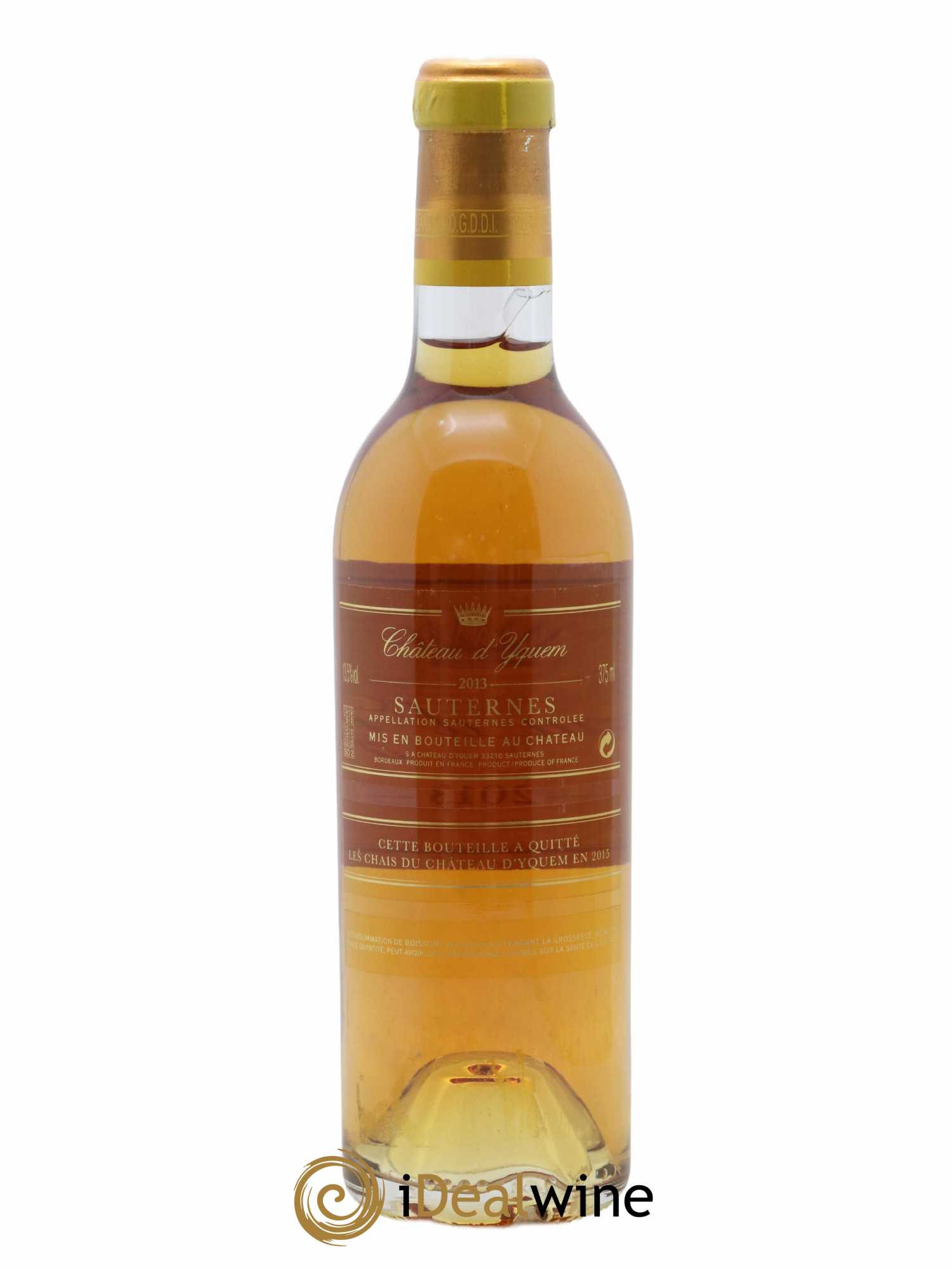 Château d' Yquem 1er Cru Classé Supérieur 2013 - Posten von 1 Demi-Flasche - 1