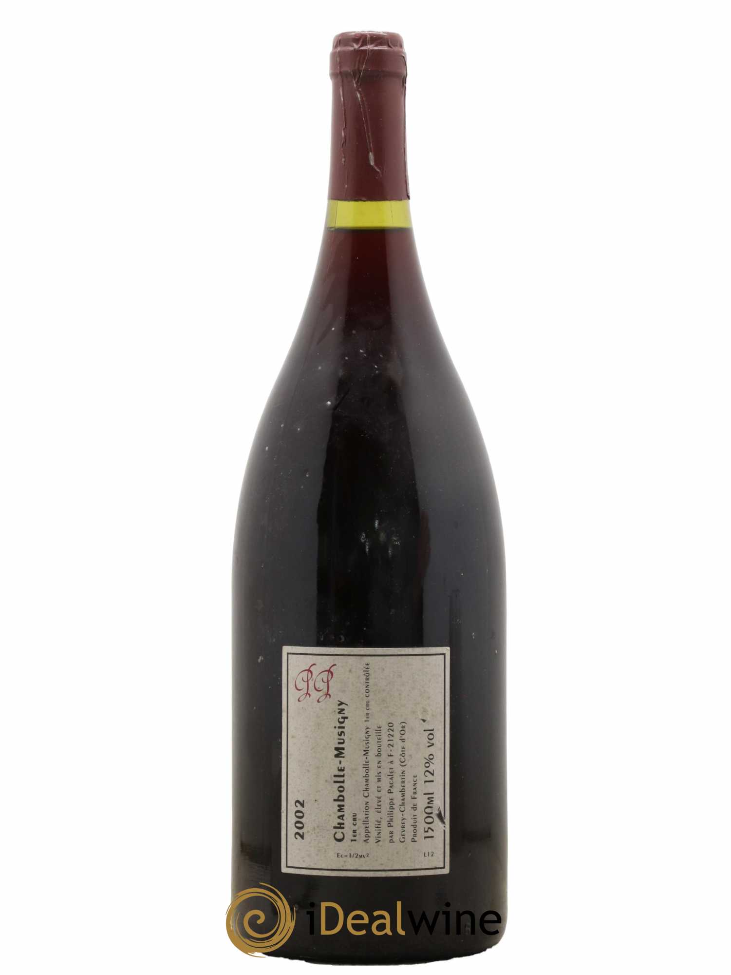 Chambolle-Musigny 1er Cru Philippe Pacalet 2002 - Lot of 1 magnum - 1