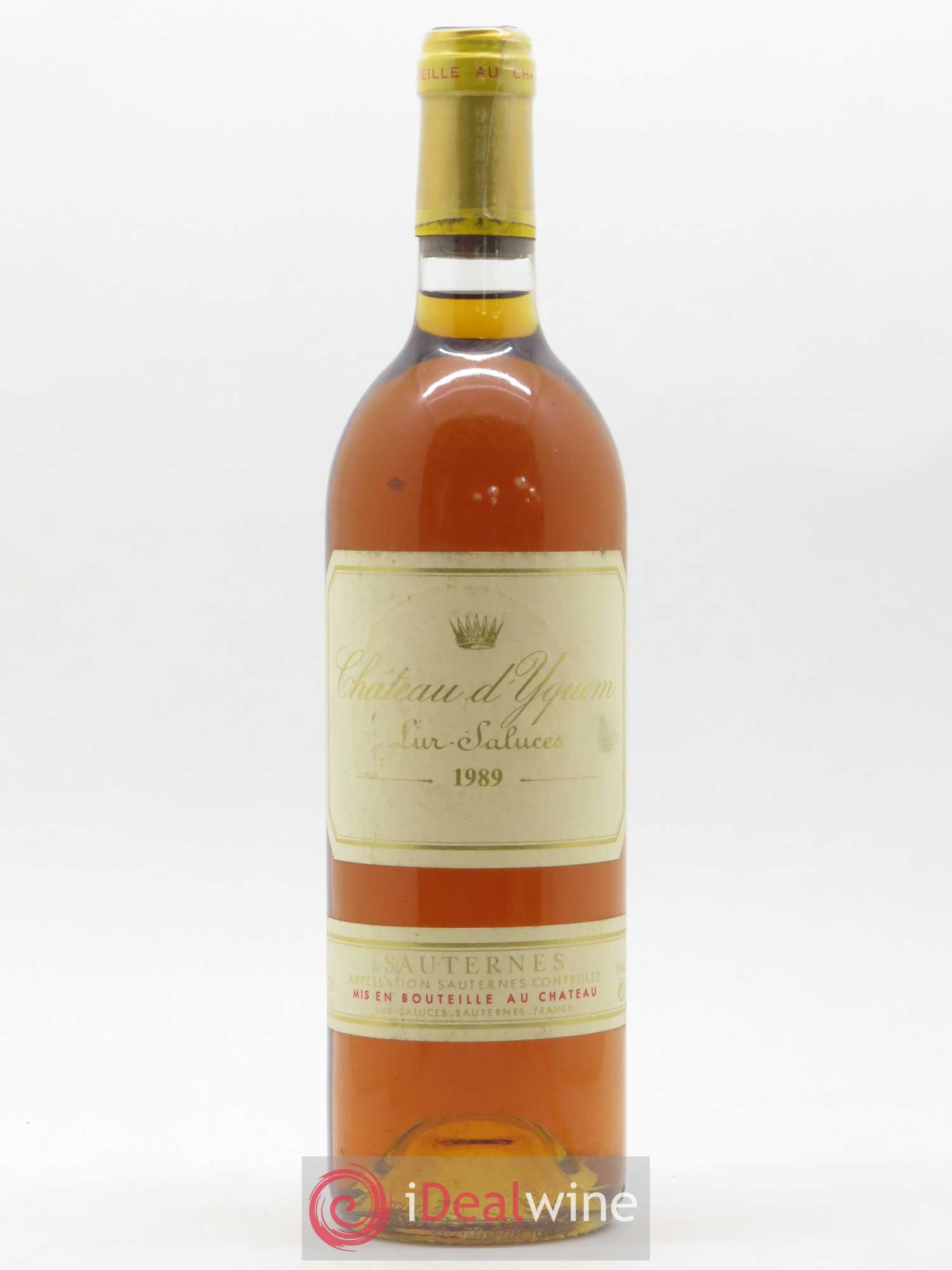 Château d' Yquem 1er Cru Classé Supérieur 1989 - Lot de 1 bouteille - 0