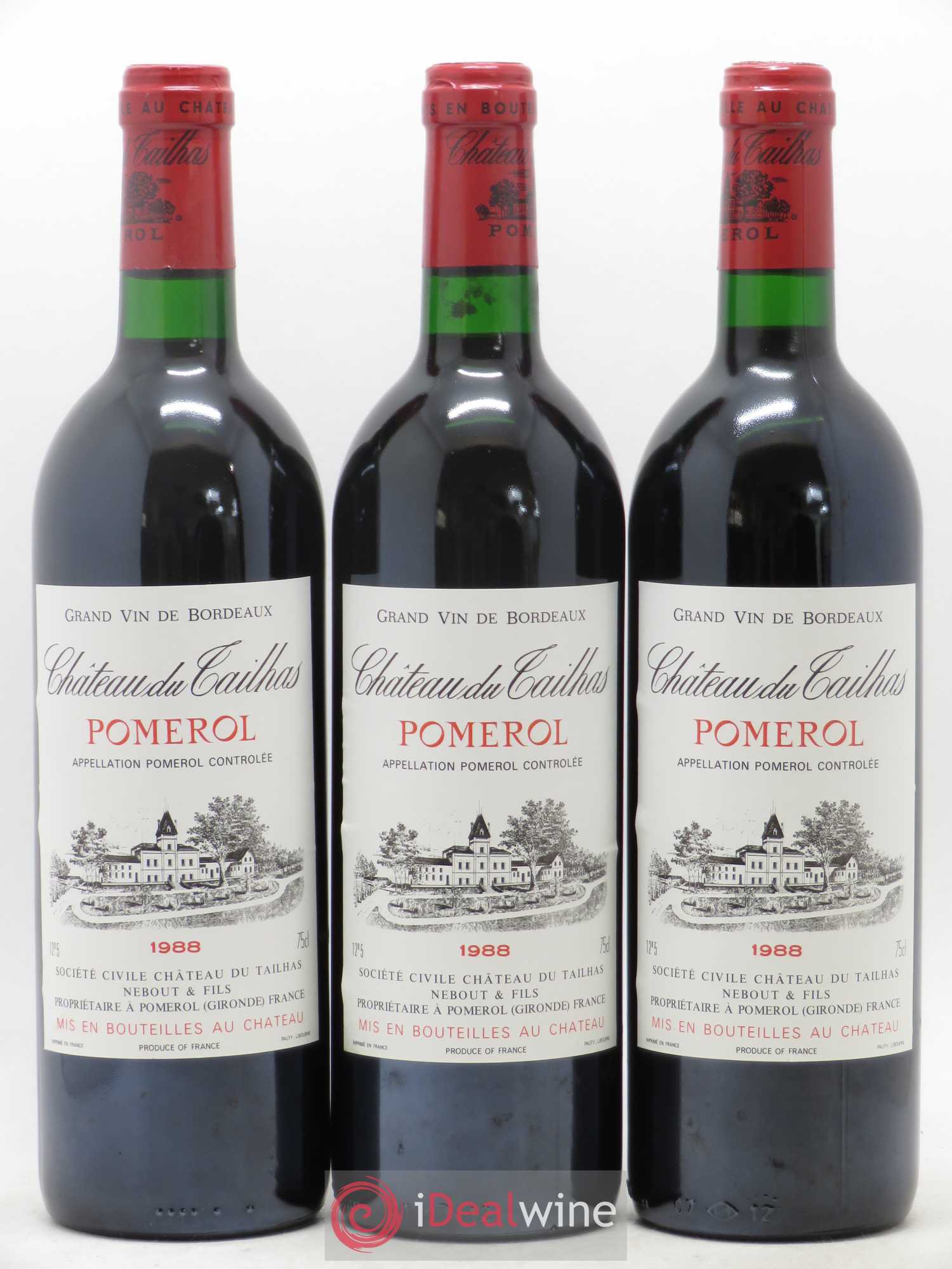 Château du Tailhas 1988 - Lot de 12 bouteilles - 2