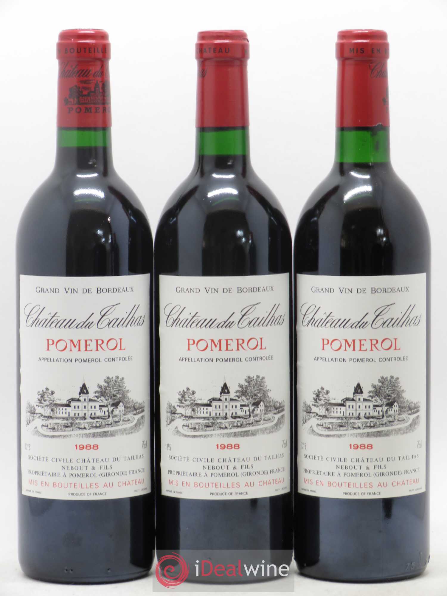 Château du Tailhas 1988 - Lot de 12 bouteilles - 4
