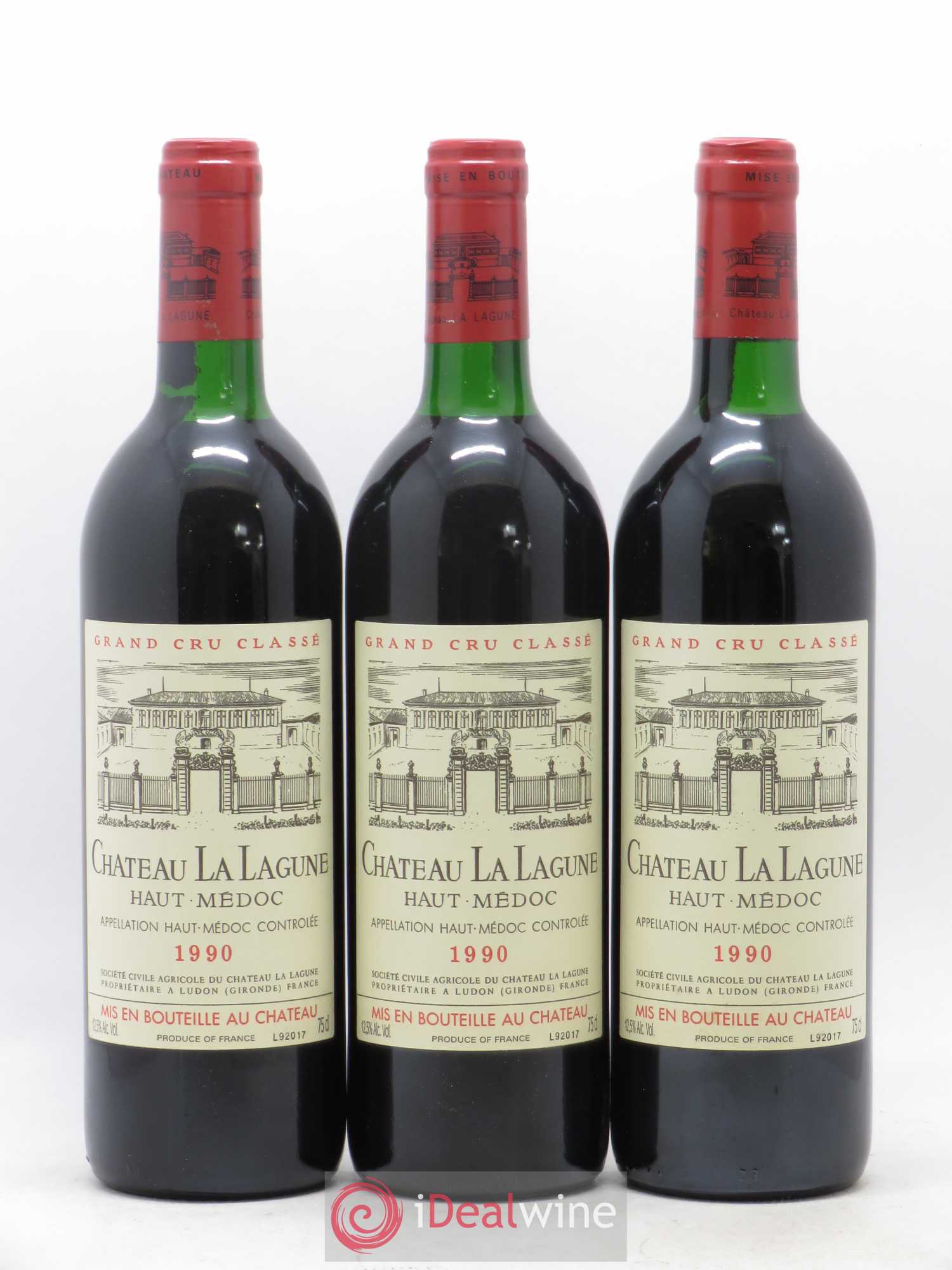 Château la Lagune 3ème Grand Cru Classé 1990 - Lot de 12 bouteilles - 4