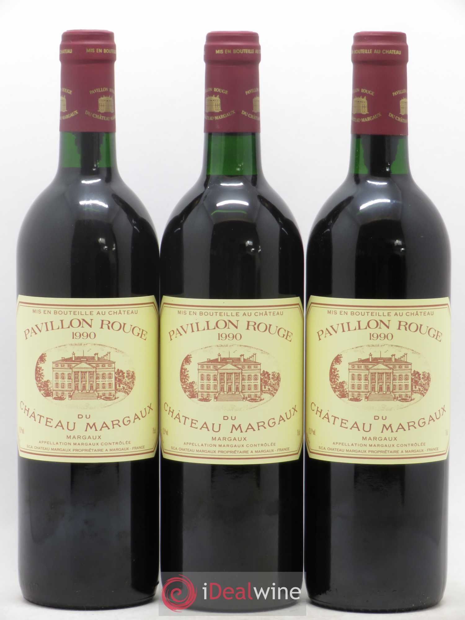 Pavillon Rouge du Château Margaux Second Vin 1990 - Lot de 6 bouteilles - 2