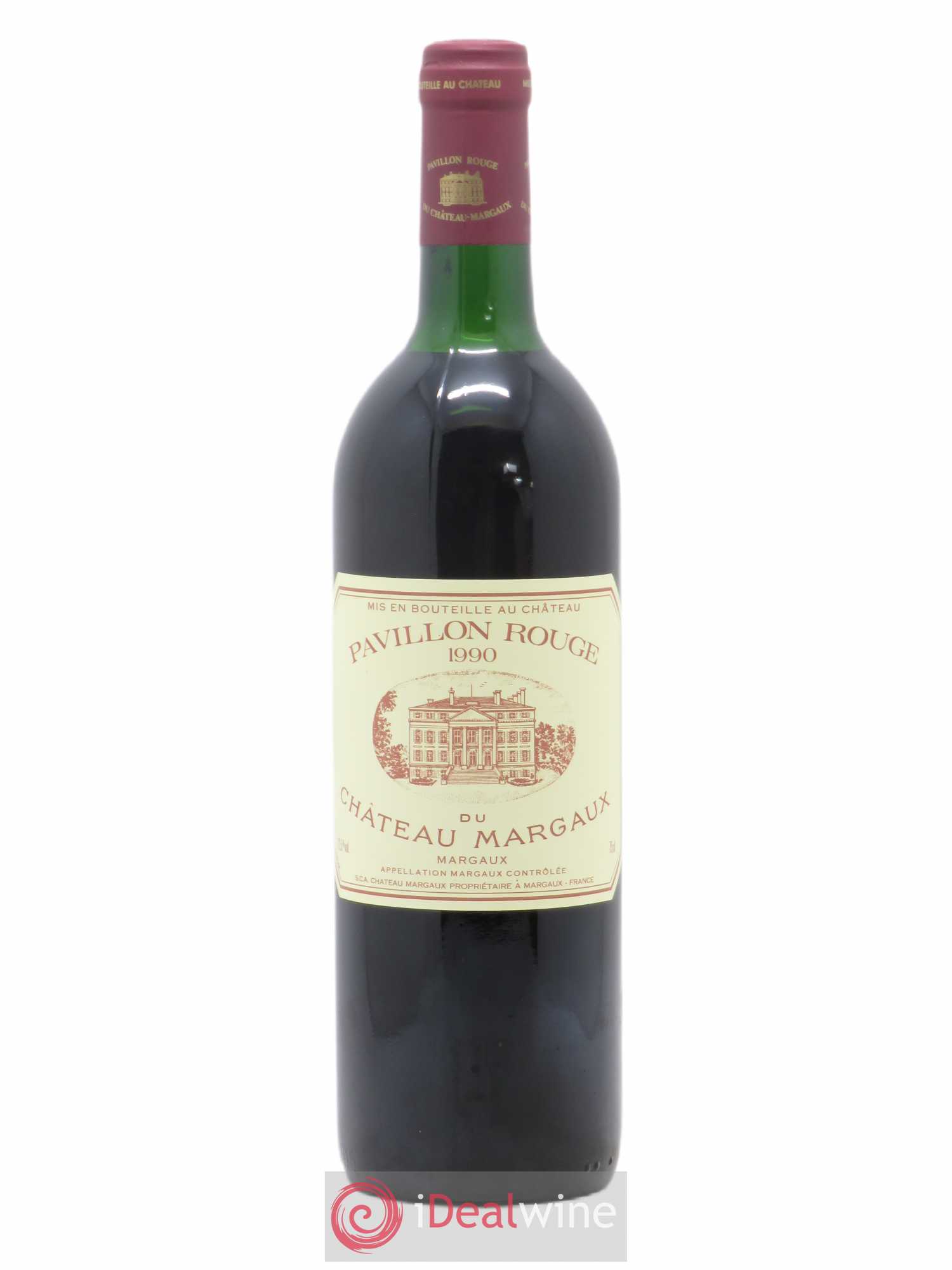 Pavillon Rouge du Château Margaux Second Vin 1990 - Lot de 1 bouteille - 0