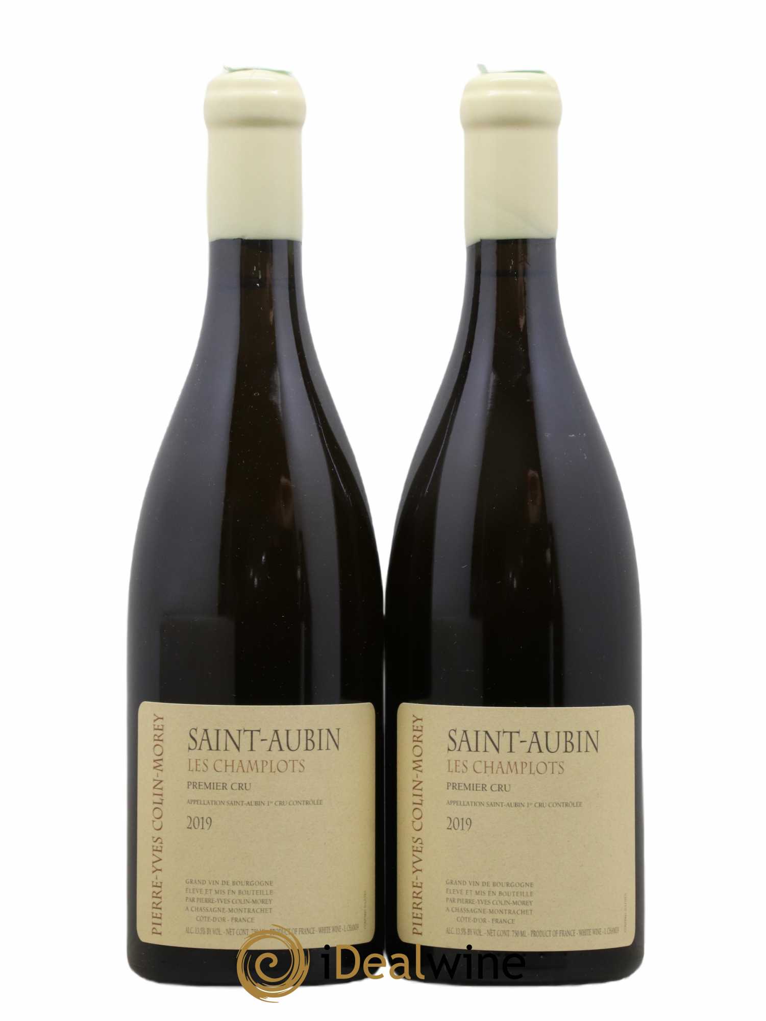 Saint-Aubin 1er Cru Les Champlots Pierre-Yves Colin Morey (sans prix de réserve) 2019 - Lot de 2 bouteilles - 0