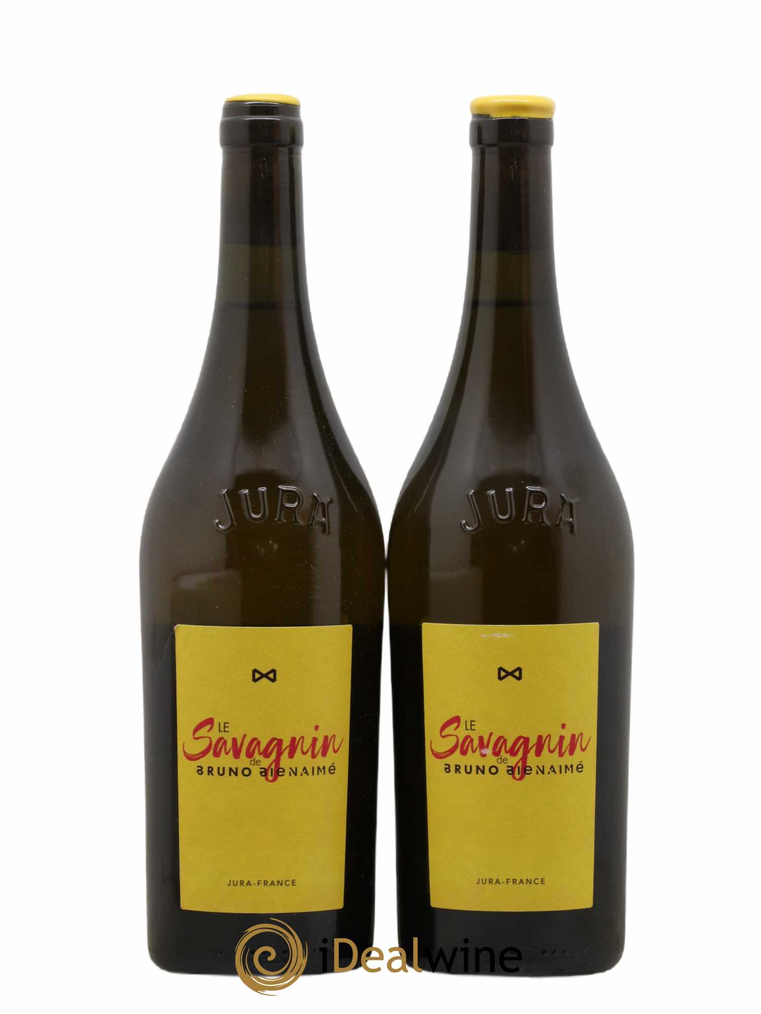 Côtes du Jura Savagnin Bruno Bienaimé (sans prix de réserve) 2018 - Lot de 2 bouteilles - 0