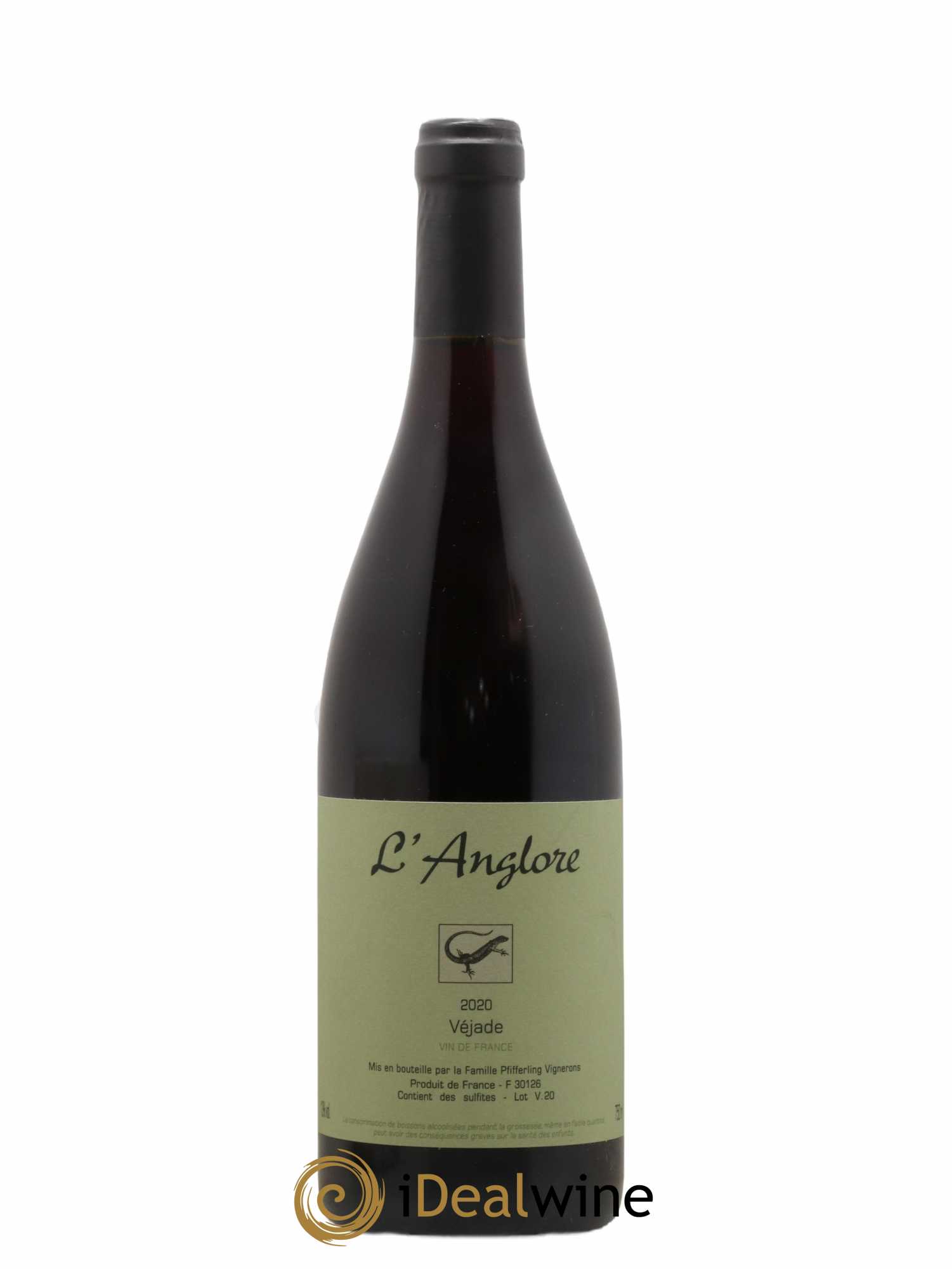 Vin de France Véjade L'Anglore (sans prix de réserve) 2020 - Lot de 1 bouteille - 0
