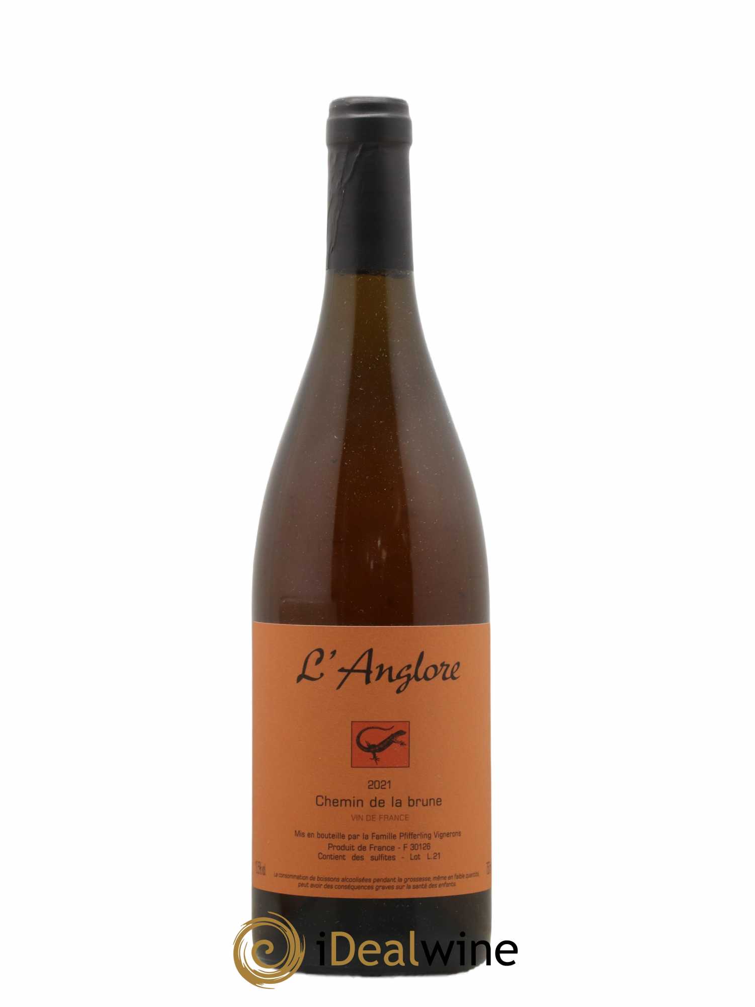 Vin de France Chemin de la brune L'Anglore (senza prezzo di riserva) 2021 - Lotto di 1 bottiglia - 0