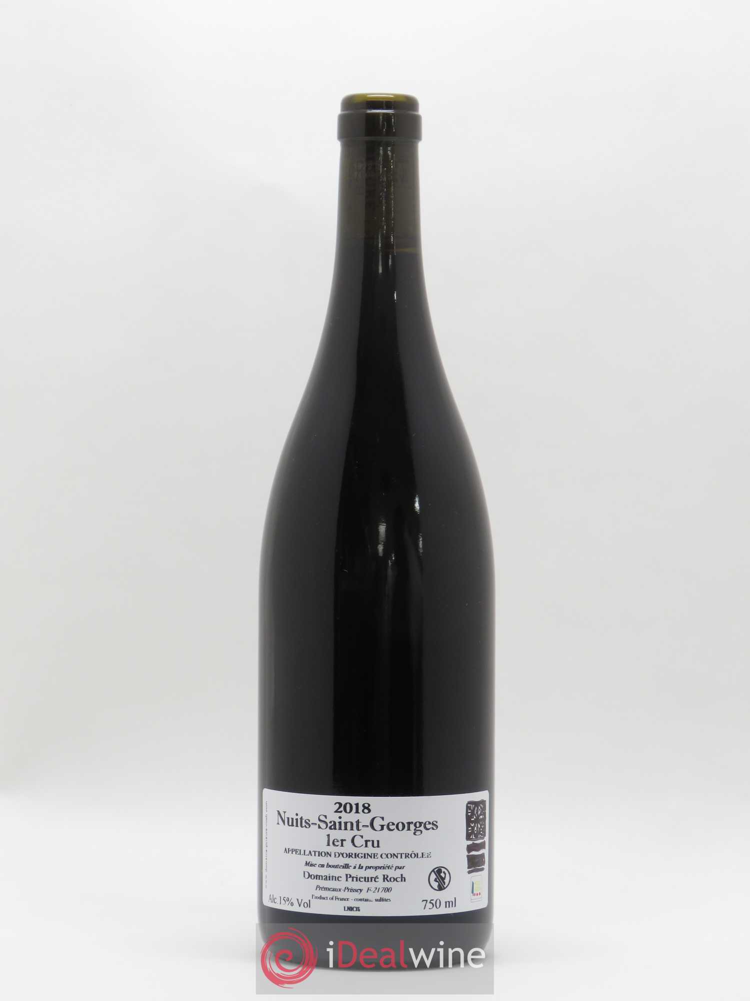 Nuits-Saint-Georges 1er Cru Prieuré Roch (sans prix de réserve) 2018 - Lot de 1 bouteille - 1