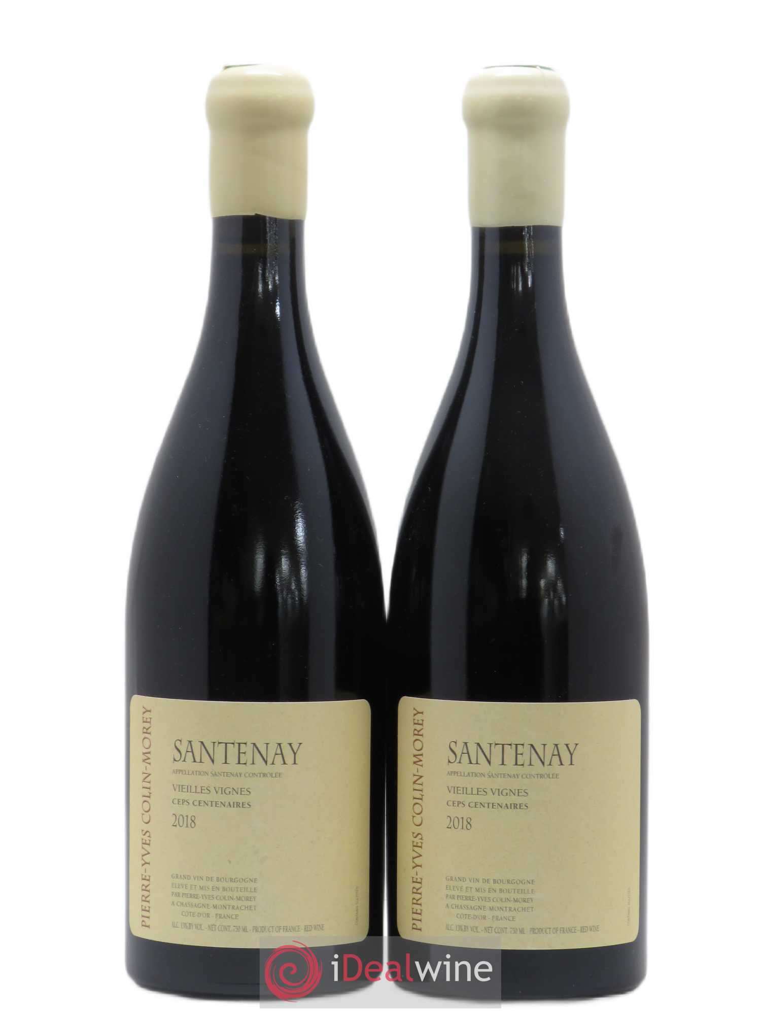 Santenay Vieilles Vignes Ceps Centenaires Pierre-Yves Colin Morey Vignes Centenaires (sans prix de réserve) 2018 - Lotto di 2 bottiglie - 0