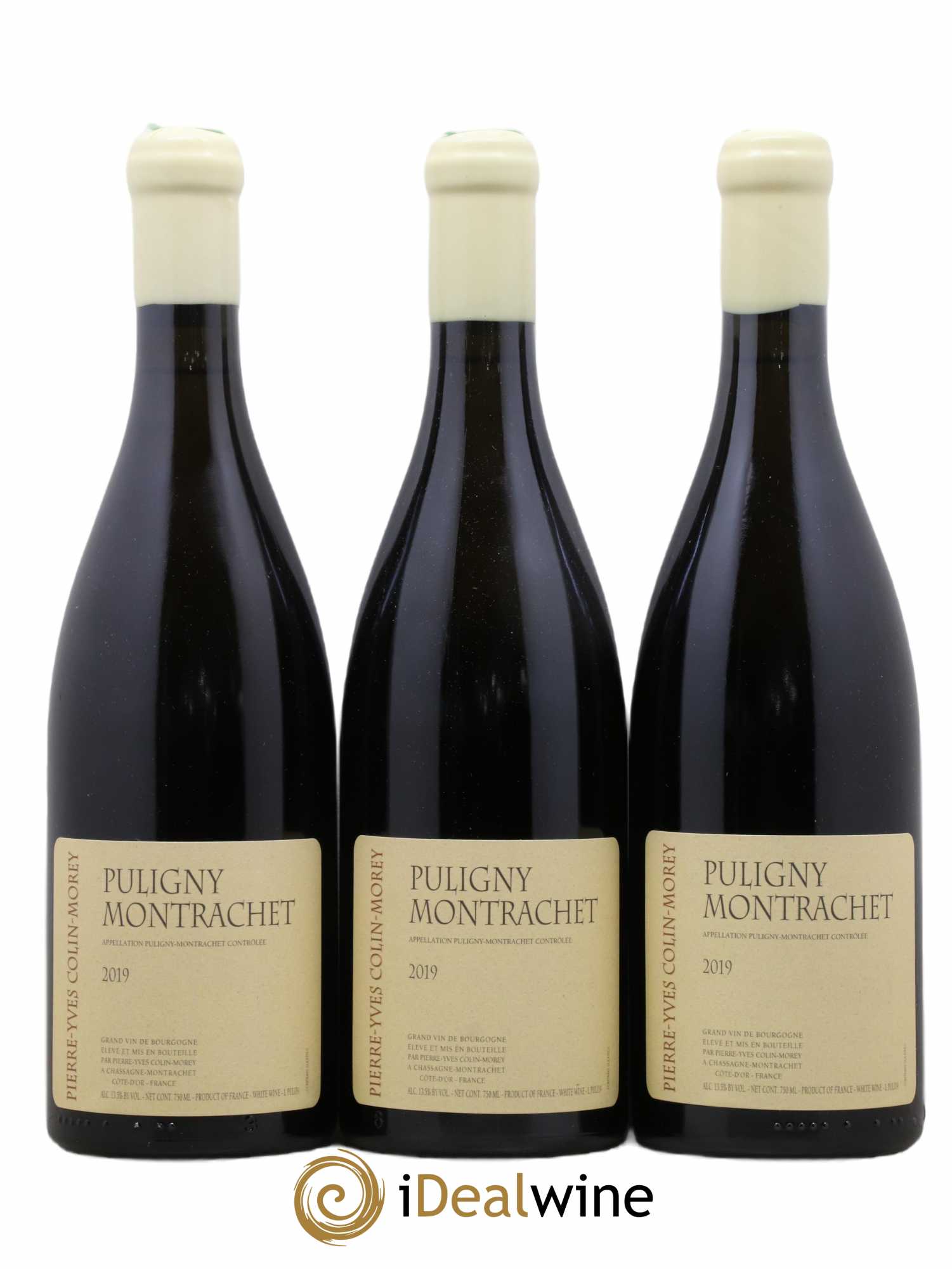 Puligny-Montrachet Pierre-Yves Colin Morey (sans prix de réserve) 2019 - Lot de 3 bouteilles - 0