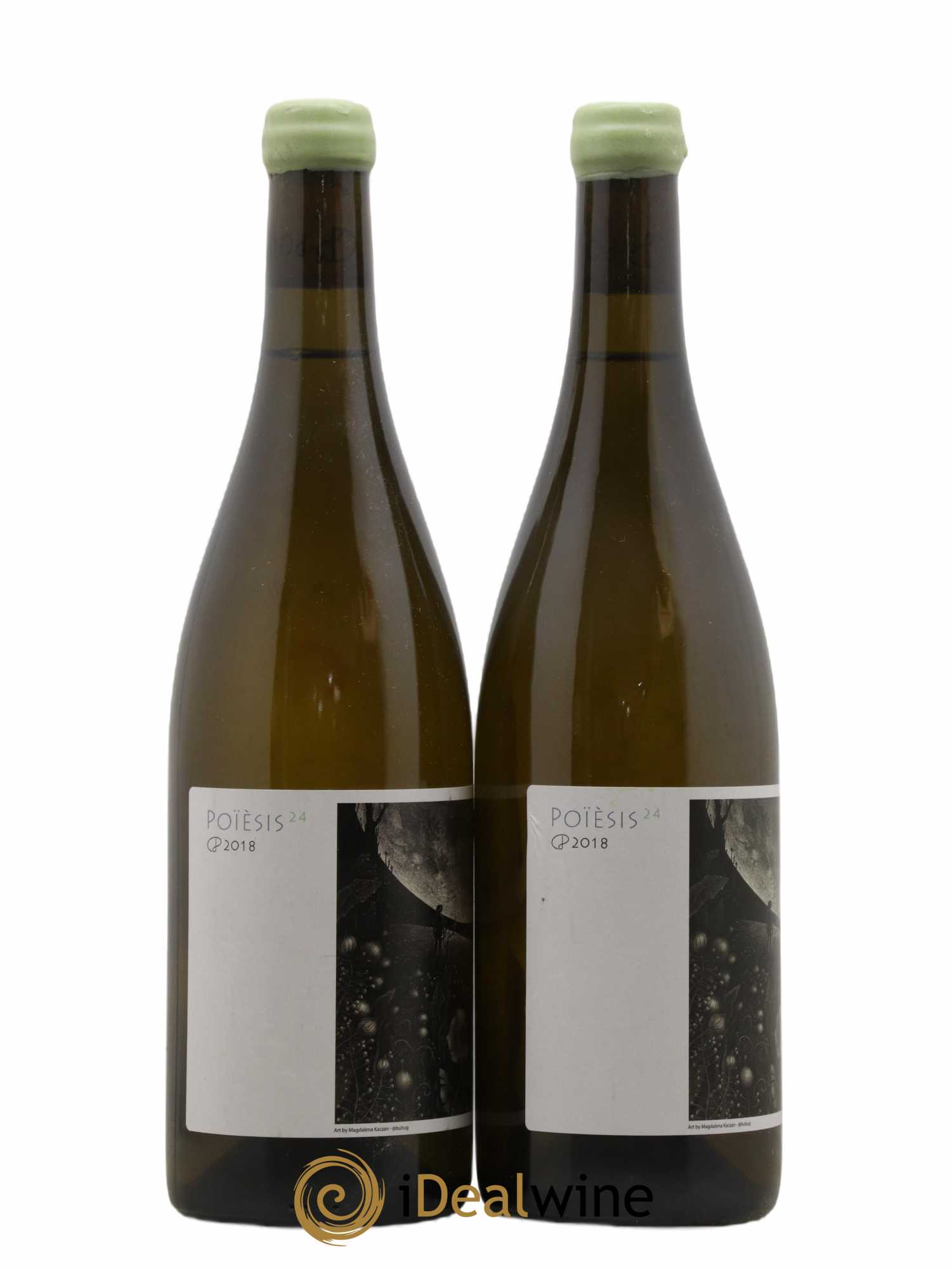 Vin de France Poiesis 24 mois d'élevage Clos des Plantes - Olivier Lejeune (sans prix de réserve) 2018 - Lot de 2 bouteilles - 0