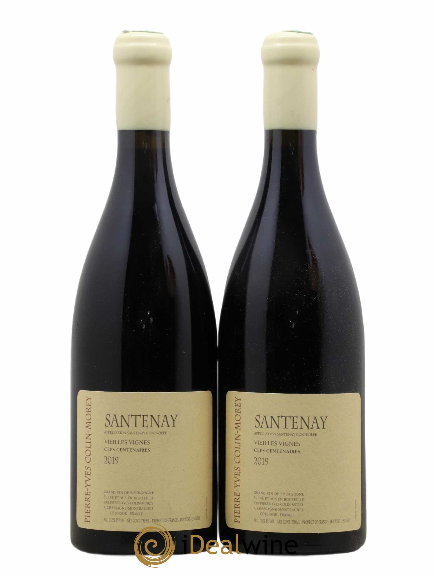 Santenay Vieilles Vignes Ceps Centenaires Pierre-Yves Colin Morey (sans prix de réserve) 2019 - Lot de 2 bouteilles - 0