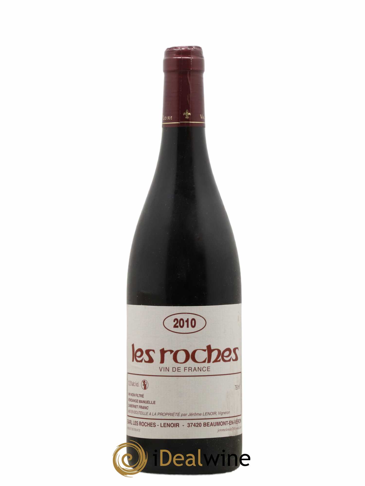 Vin de France Les Roches Lenoir (Domaine) (sans prix de réserve) 2010 - Lot de 1 bouteille - 0