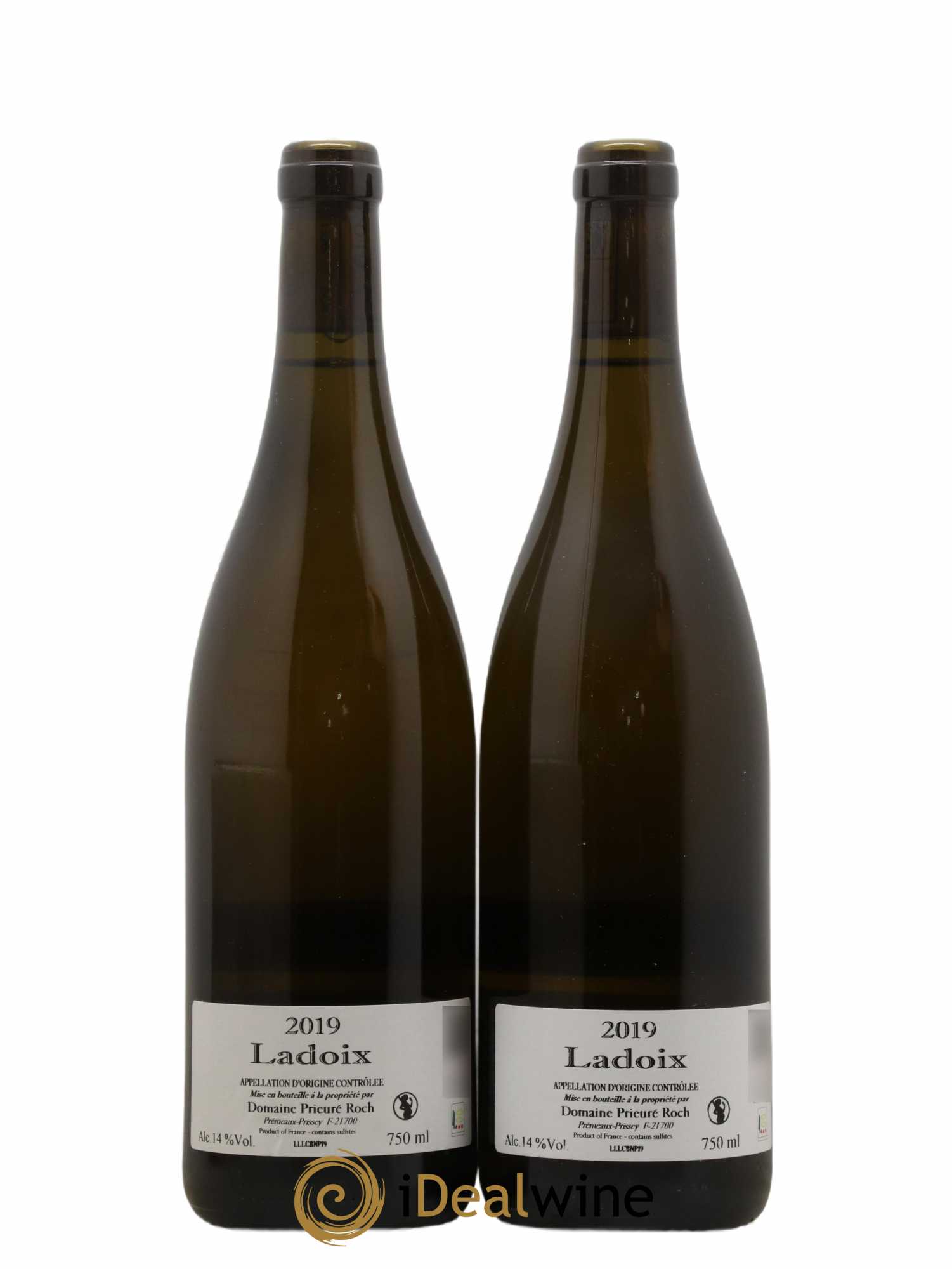 Ladoix Prieuré Roch (sans prix de réserve) 2019 - Posten von 2 Flaschen - 1