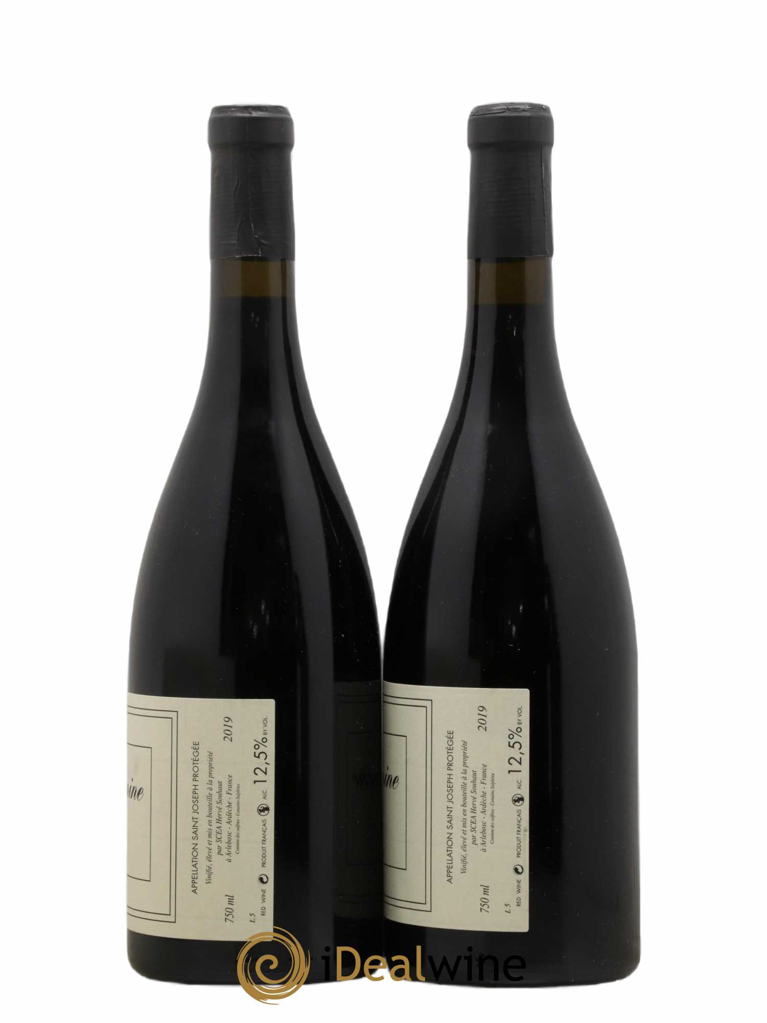 Saint-Joseph Sainte Epine Hervé Souhaut - Domaine Romaneaux-Destezet  (sans prix de réserve) 2019 - Lot de 2 bouteilles - 1