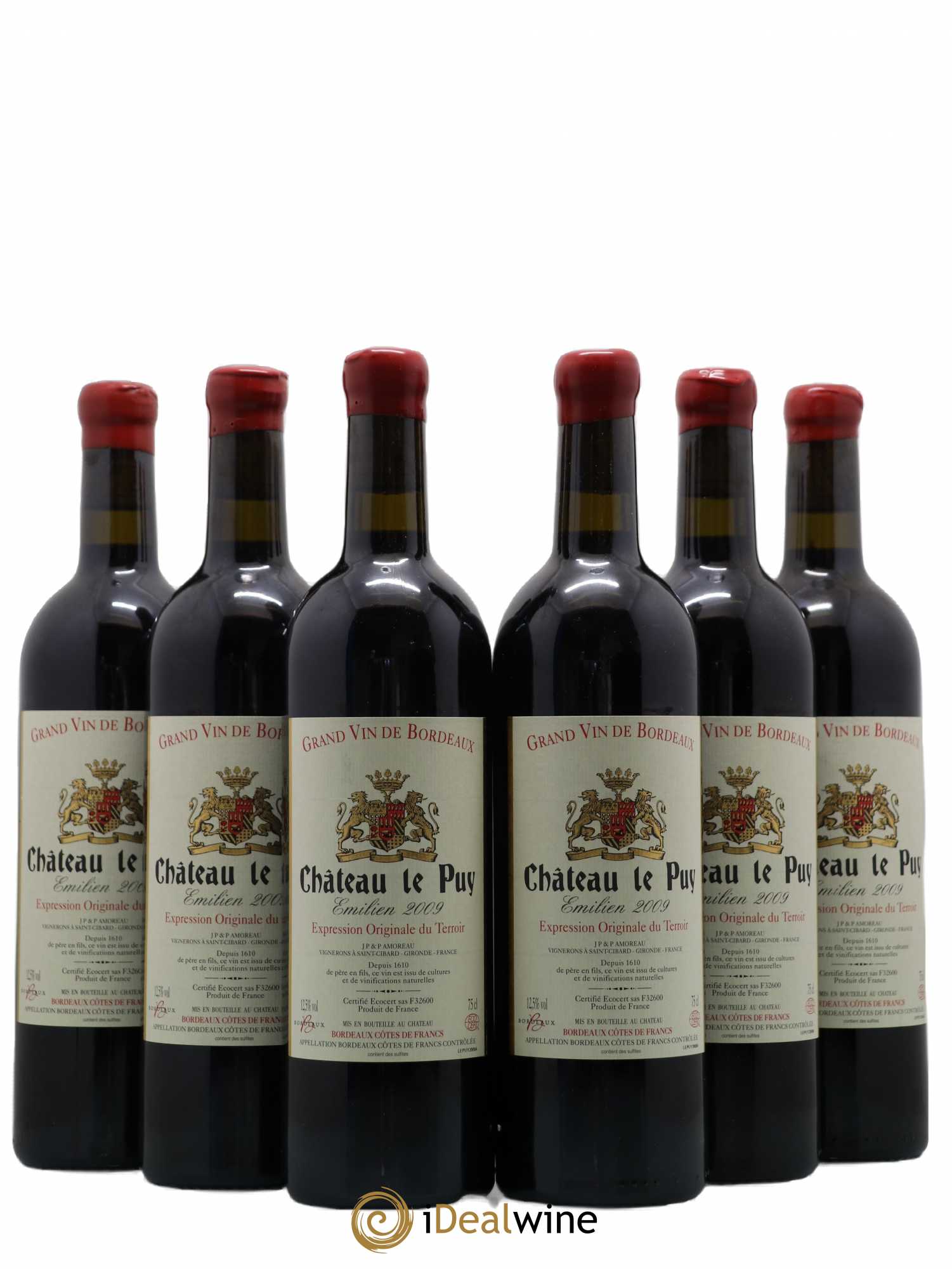 Le Puy - Cuvée Emilien 2009 - Lot de 6 bouteilles - 0