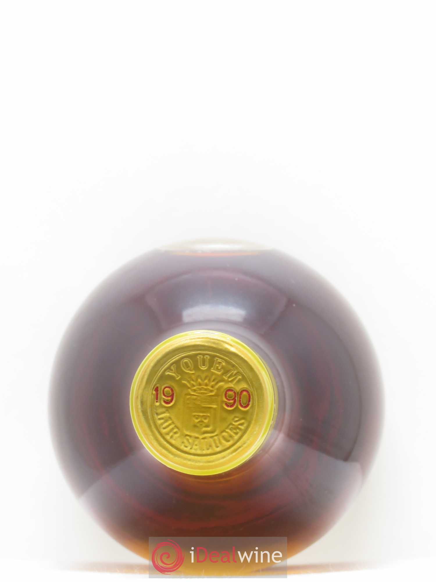Château d' Yquem 1er Cru Classé Supérieur 1990 - Lotto di 2 bottiglie - 1