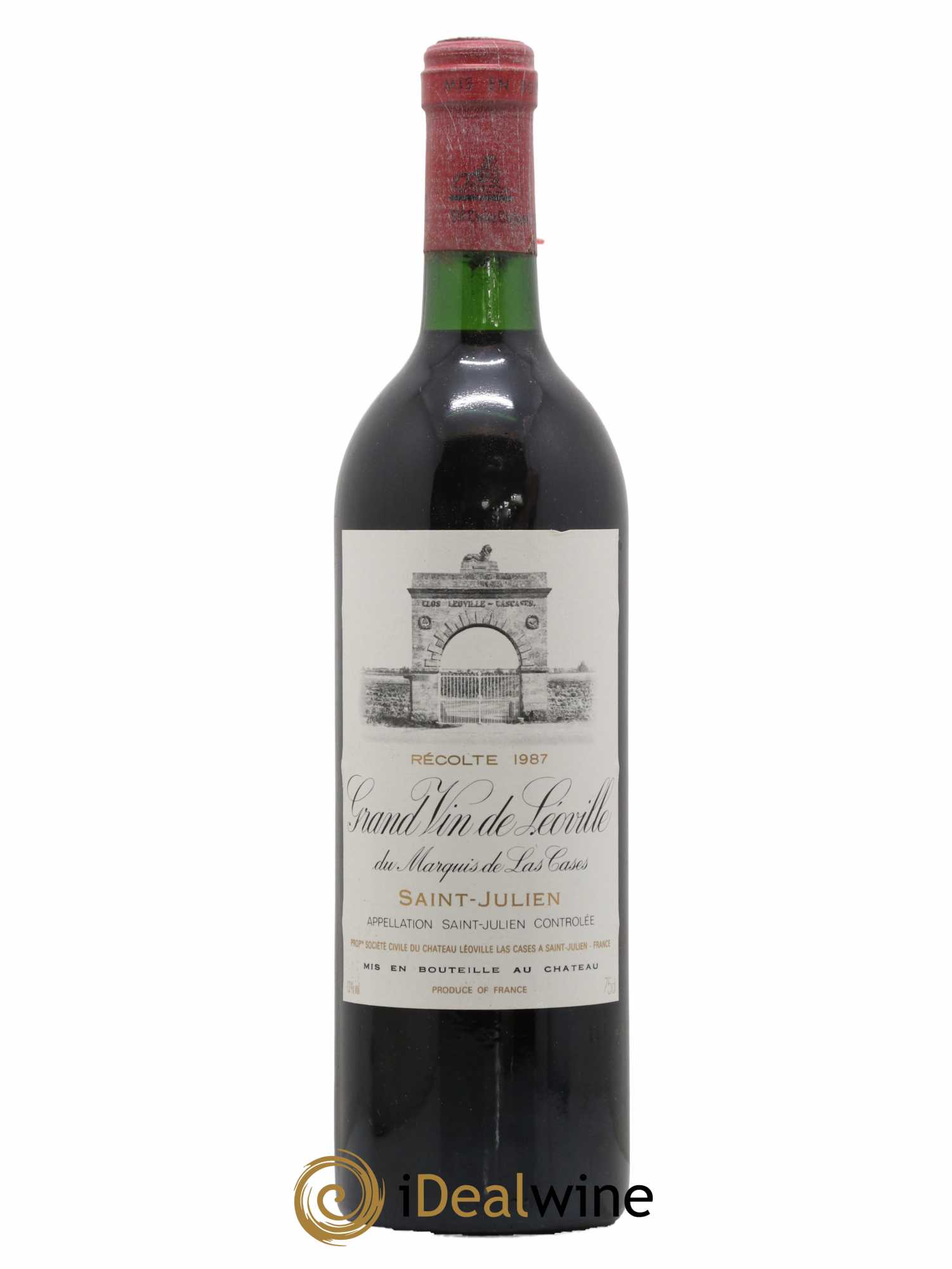 Château Léoville Las Cases 2ème Grand Cru Classé 1987 - Lot de 1 bouteille - 0