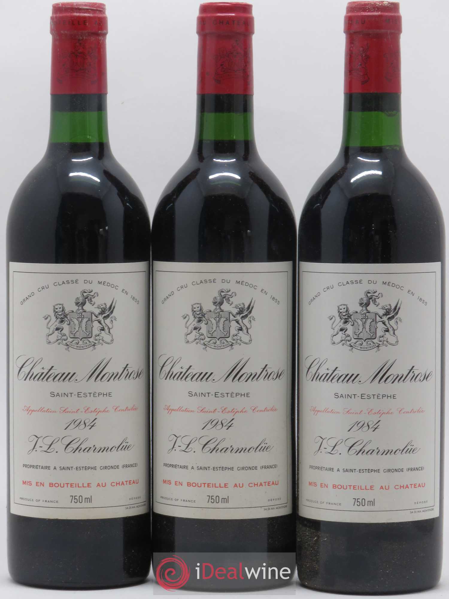 Château Montrose 2ème Grand Cru Classé 1984 - Lot de 12 bouteilles - 2