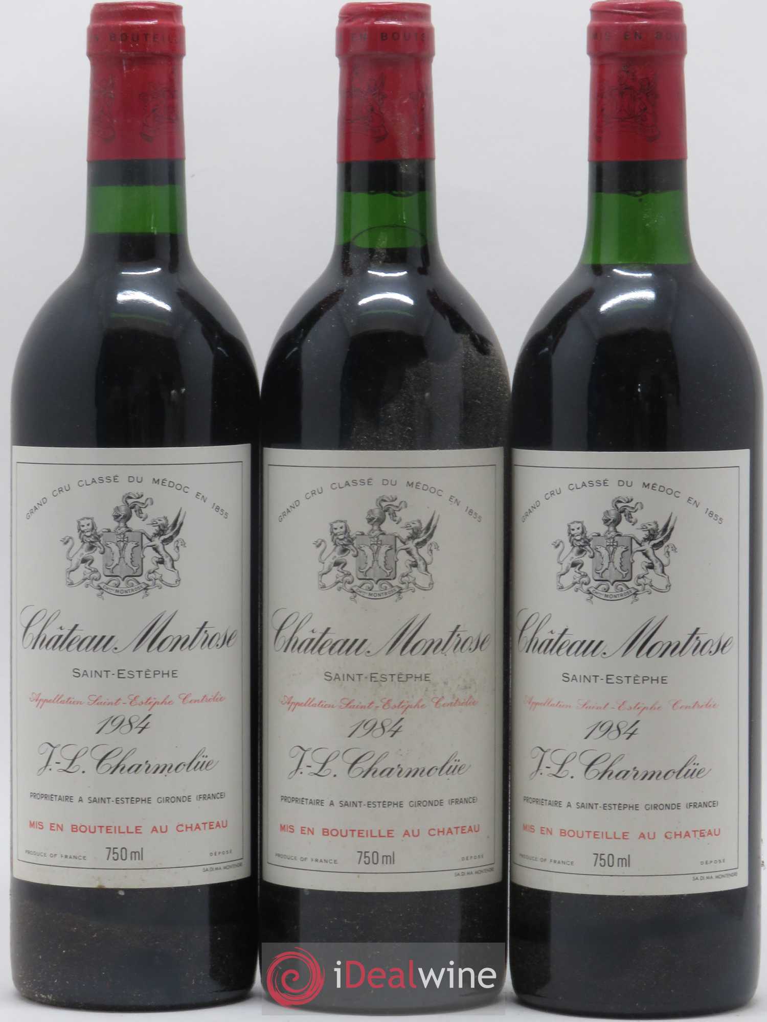Château Montrose 2ème Grand Cru Classé 1984 - Lot de 12 bouteilles - 3