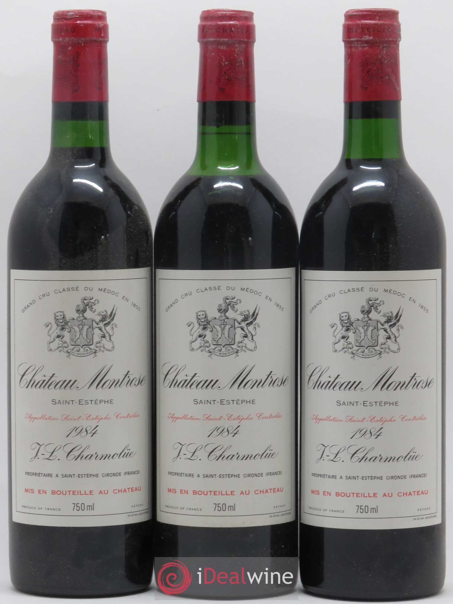 Château Montrose 2ème Grand Cru Classé 1984 - Lot de 12 bouteilles - 4