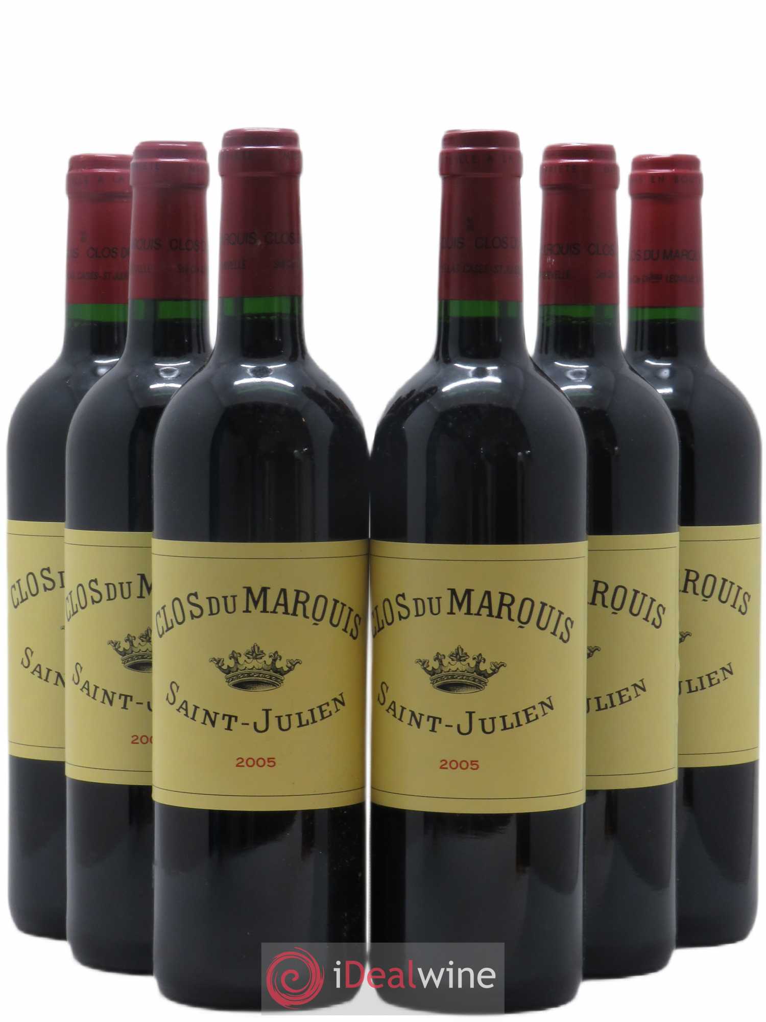 Clos du Marquis 2005 - Lot de 6 bouteilles - 0