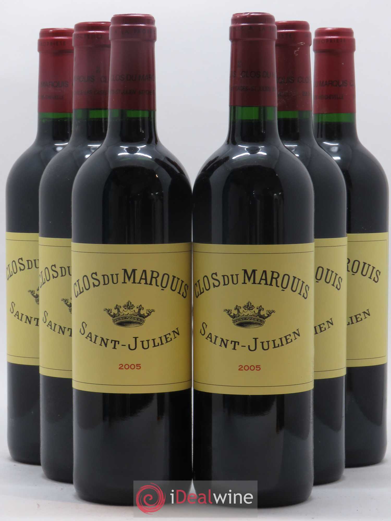 Clos du Marquis 2005 - Lot de 6 bouteilles - 0