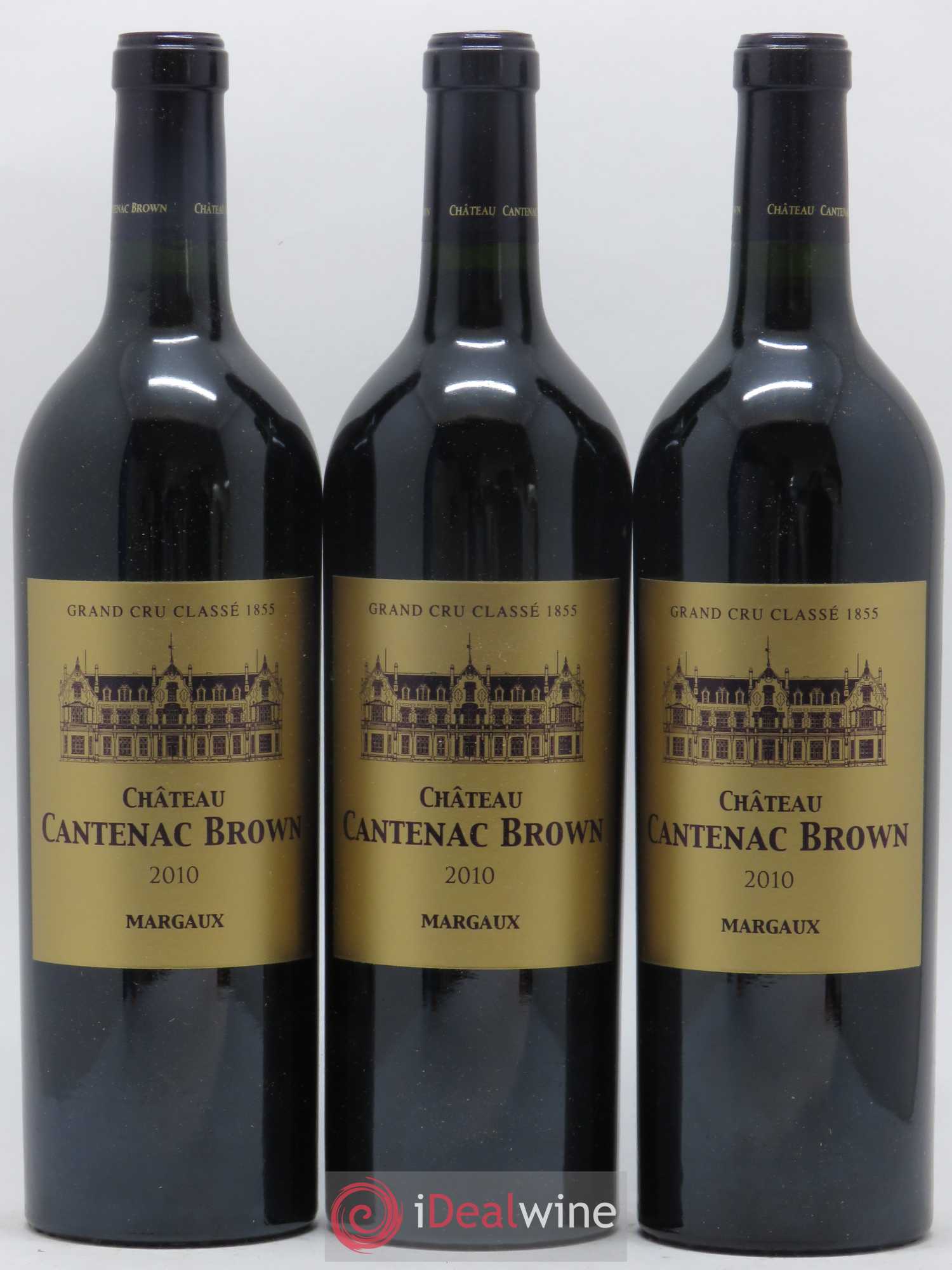 Château Cantenac Brown 3ème Grand Cru Classé 2010 - Lot de 6 bouteilles - 1