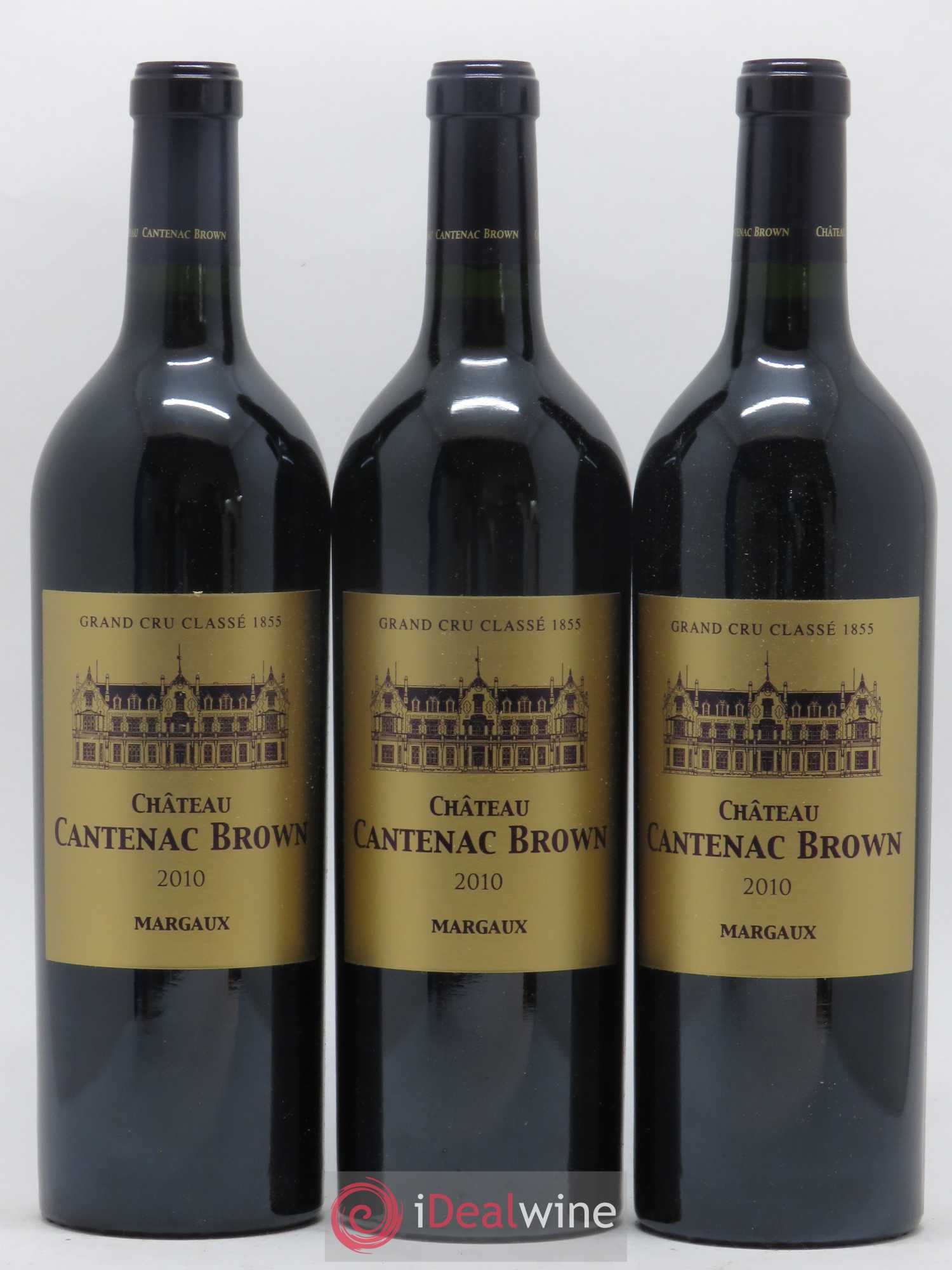 Château Cantenac Brown 3ème Grand Cru Classé 2010 - Lot de 6 bouteilles - 1