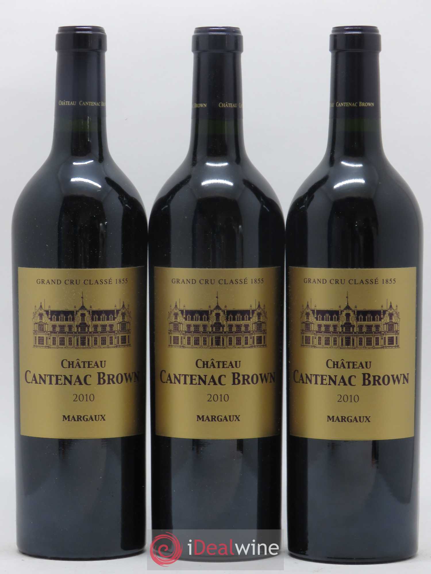 Château Cantenac Brown 3ème Grand Cru Classé 2010 - Lot de 6 bouteilles - 2