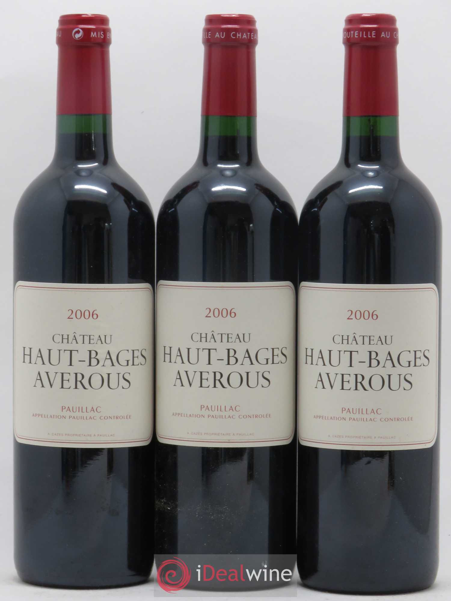 Château Haut Bages Averous Cru Bourgeois 2006 - Lot de 12 bouteilles - 4