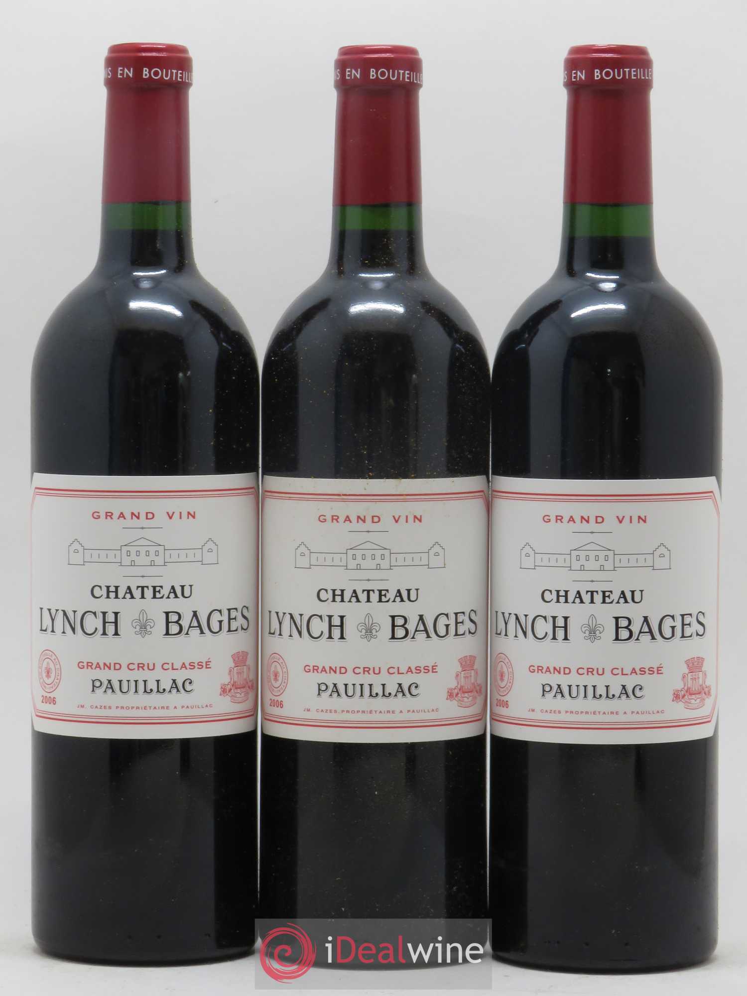 Château Lynch Bages 5ème Grand Cru Classé 2006 - Lot de 12 bouteilles - 1
