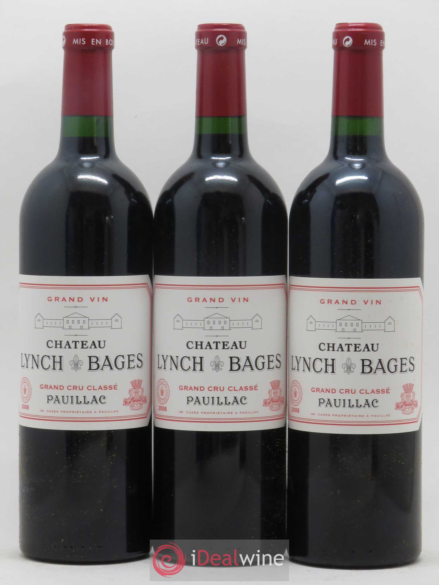 Château Lynch Bages 5ème Grand Cru Classé 2006 - Lot de 12 bouteilles - 2