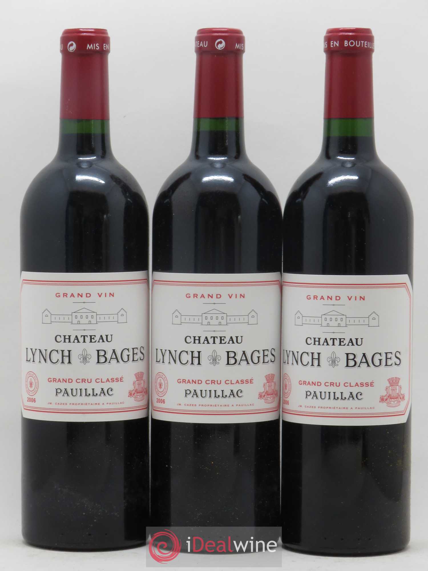 Château Lynch Bages 5ème Grand Cru Classé 2006 - Lot de 12 bouteilles - 3