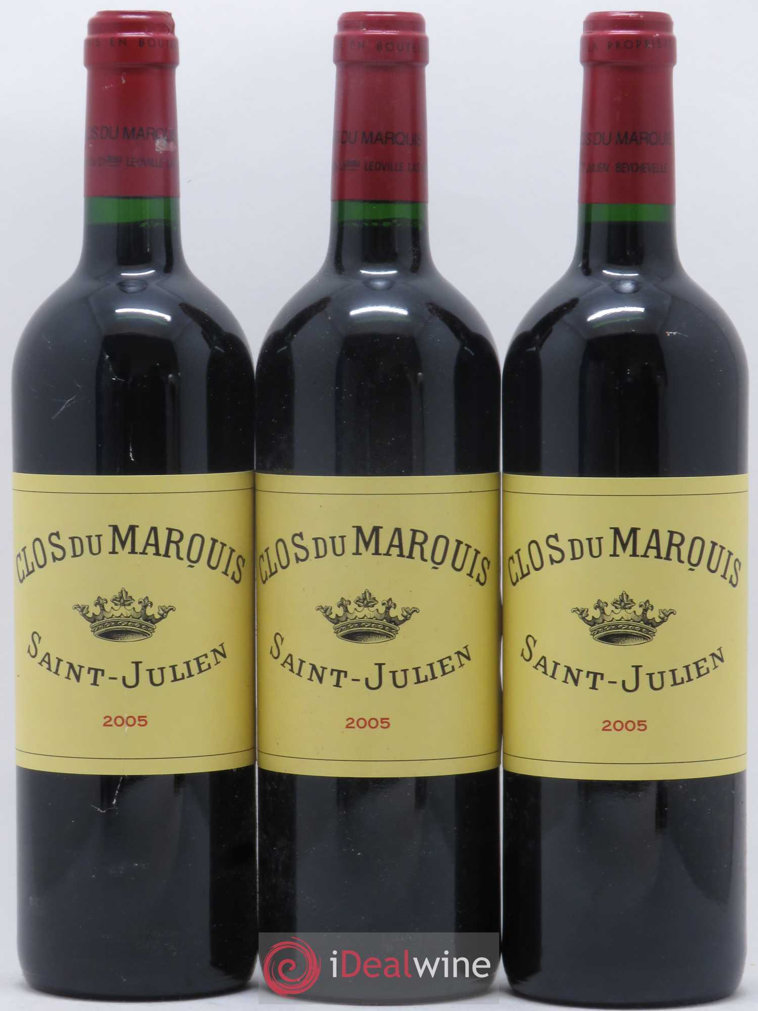 Clos du Marquis 2005 - Lot de 6 bouteilles - 2
