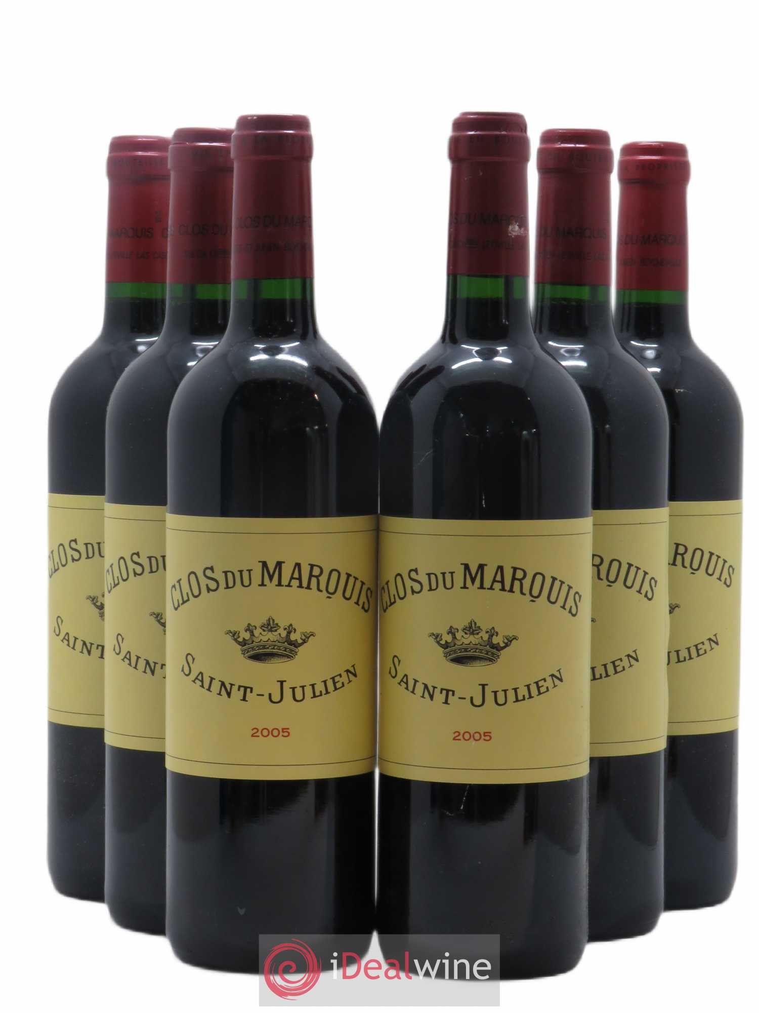 Clos du Marquis 2005 - Lot de 6 bouteilles - 0