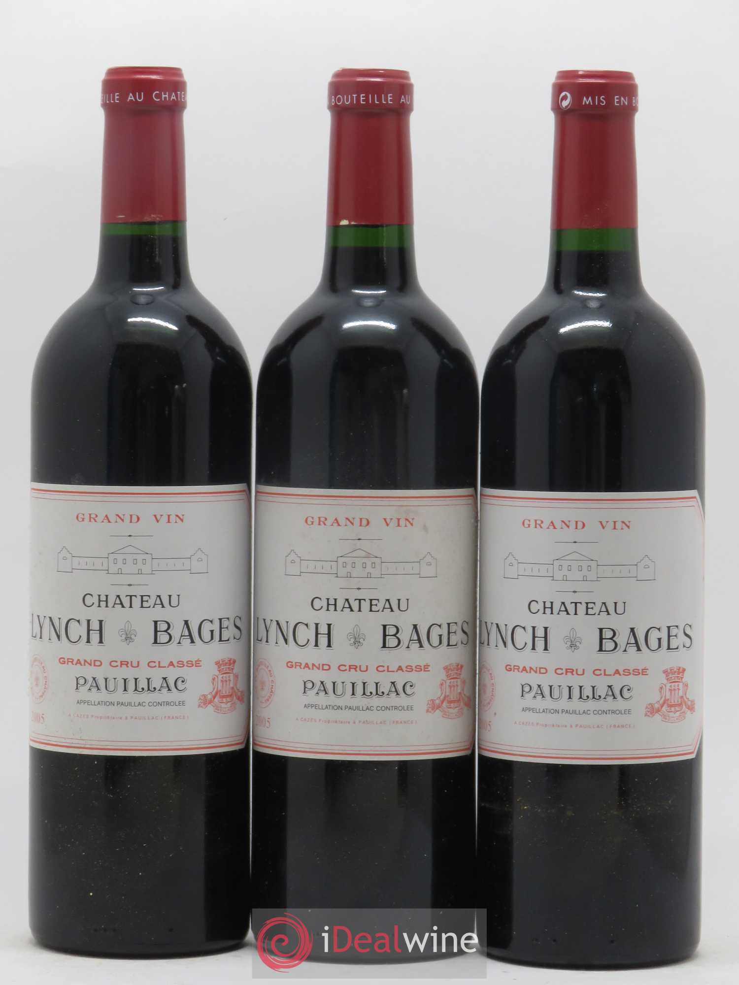 Château Lynch Bages 5ème Grand Cru Classé 2005 - Lot de 12 bouteilles - 5